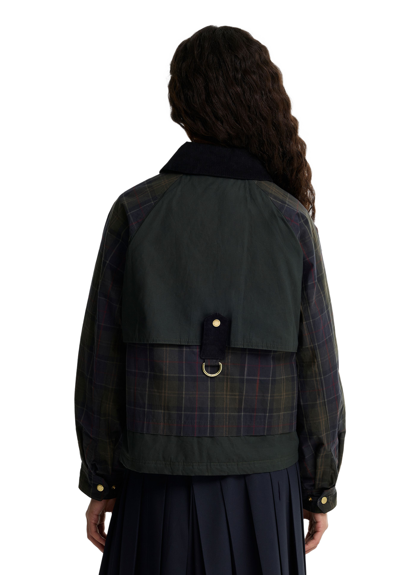 Jacke mit klassischem Baumwollkragen BARBOUR Mehrfarbig