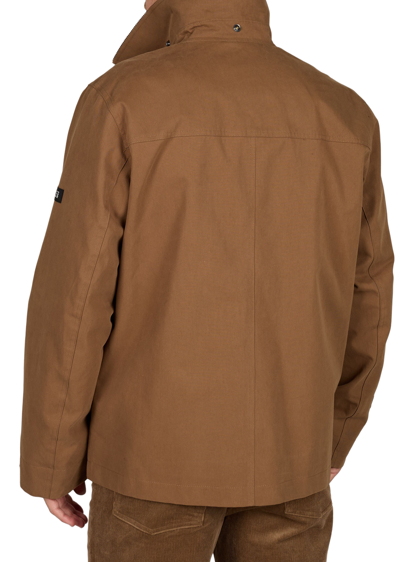 Ruime parka met klassieke kraag van katoenmix AIGLE Bruin