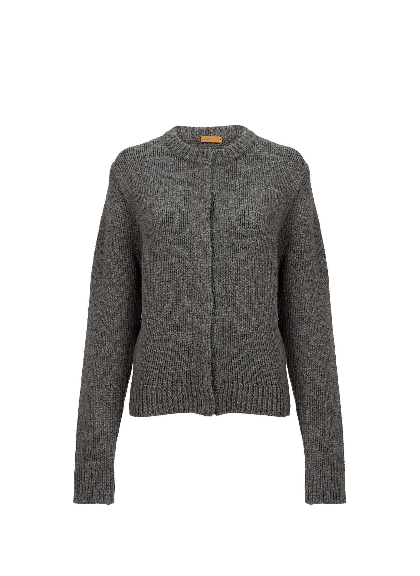 Pull droit en laine