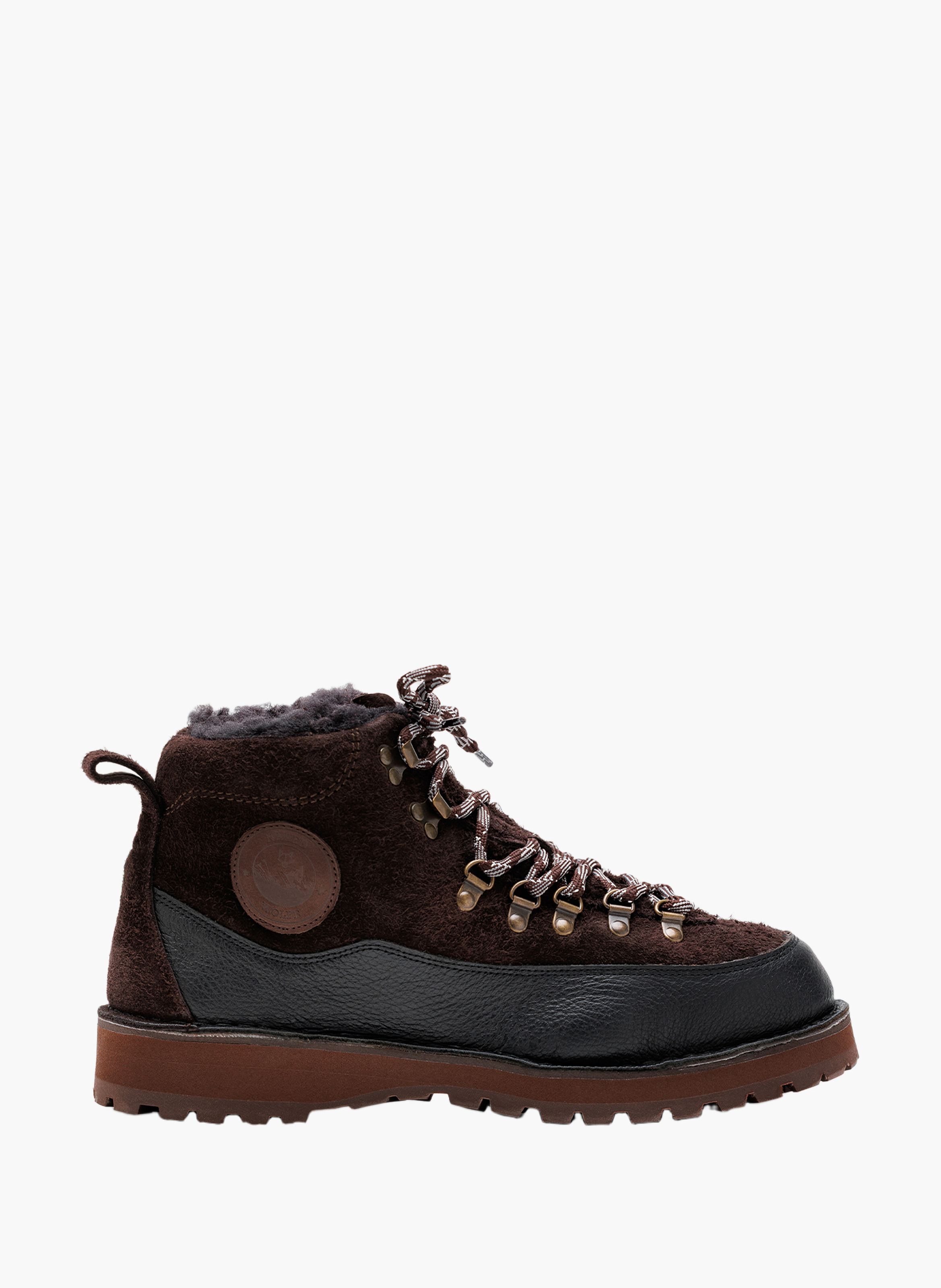 Bottines subzero en cuir NAKED WOLFE Marron