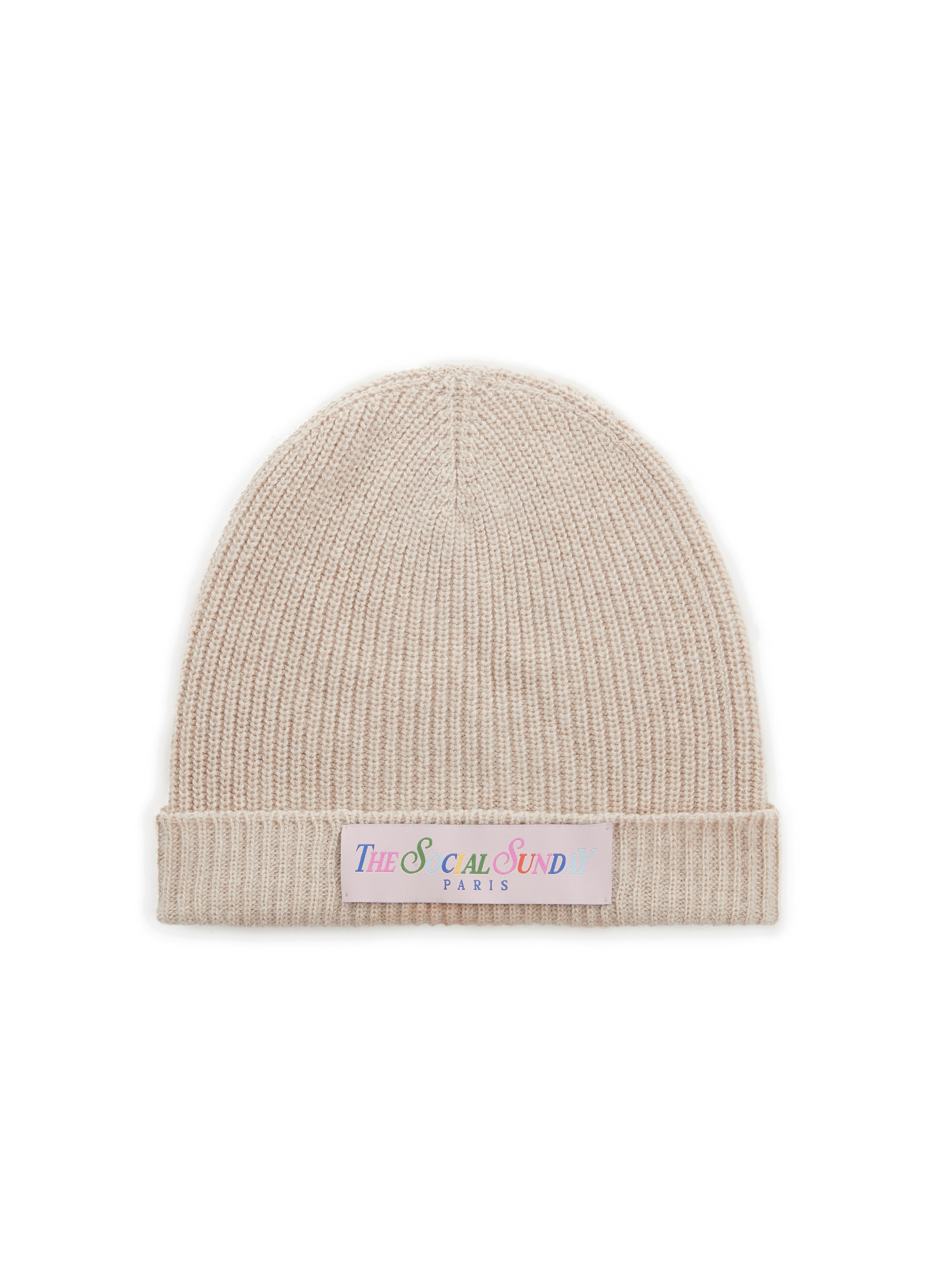 THE SOCIAL SUNDAY Bonnet en laine mélangée Marron