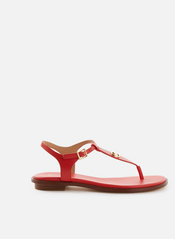 MMK Mallory flat sandals Red