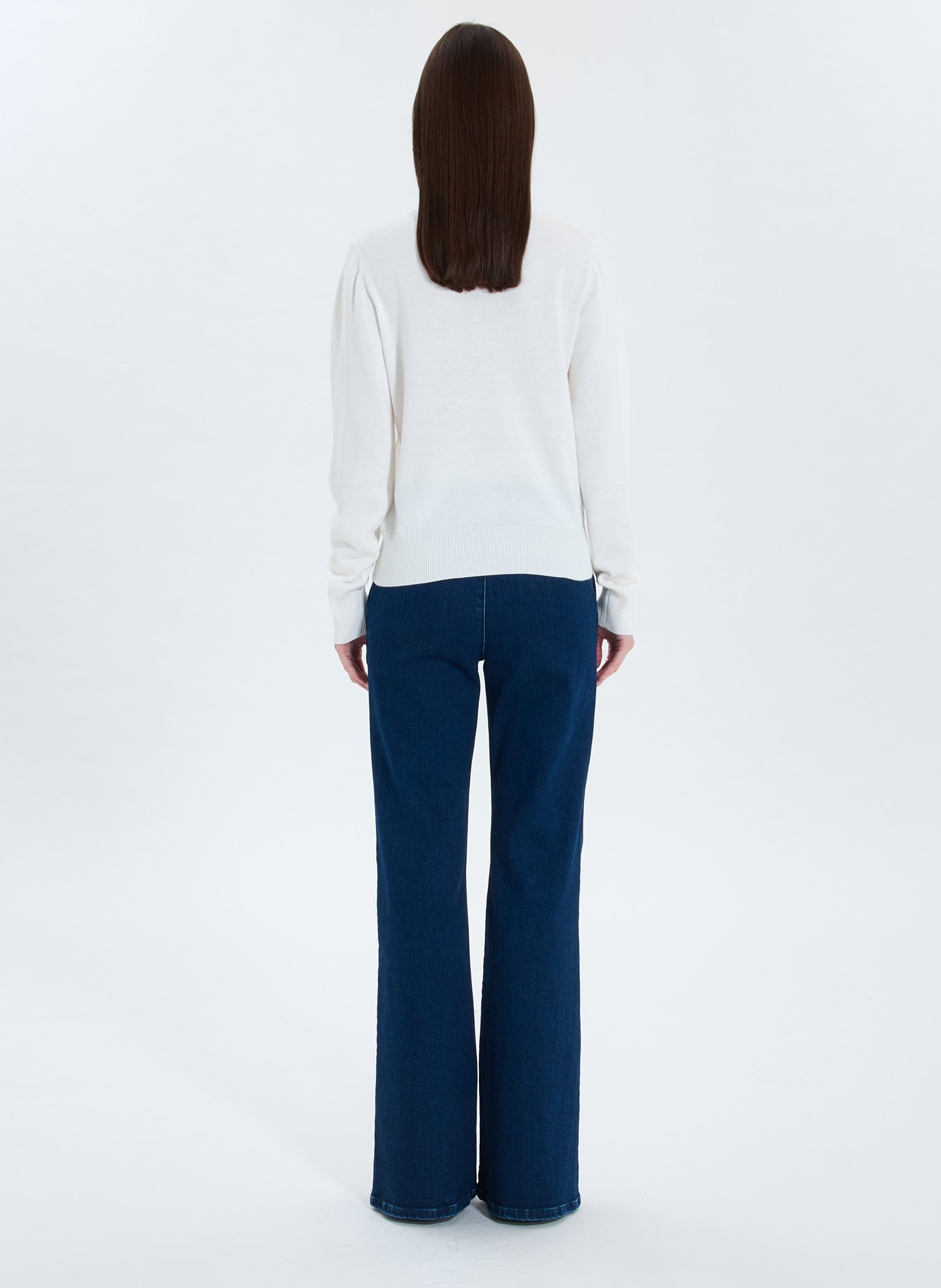 Pull  puccino ZAPA Blanc