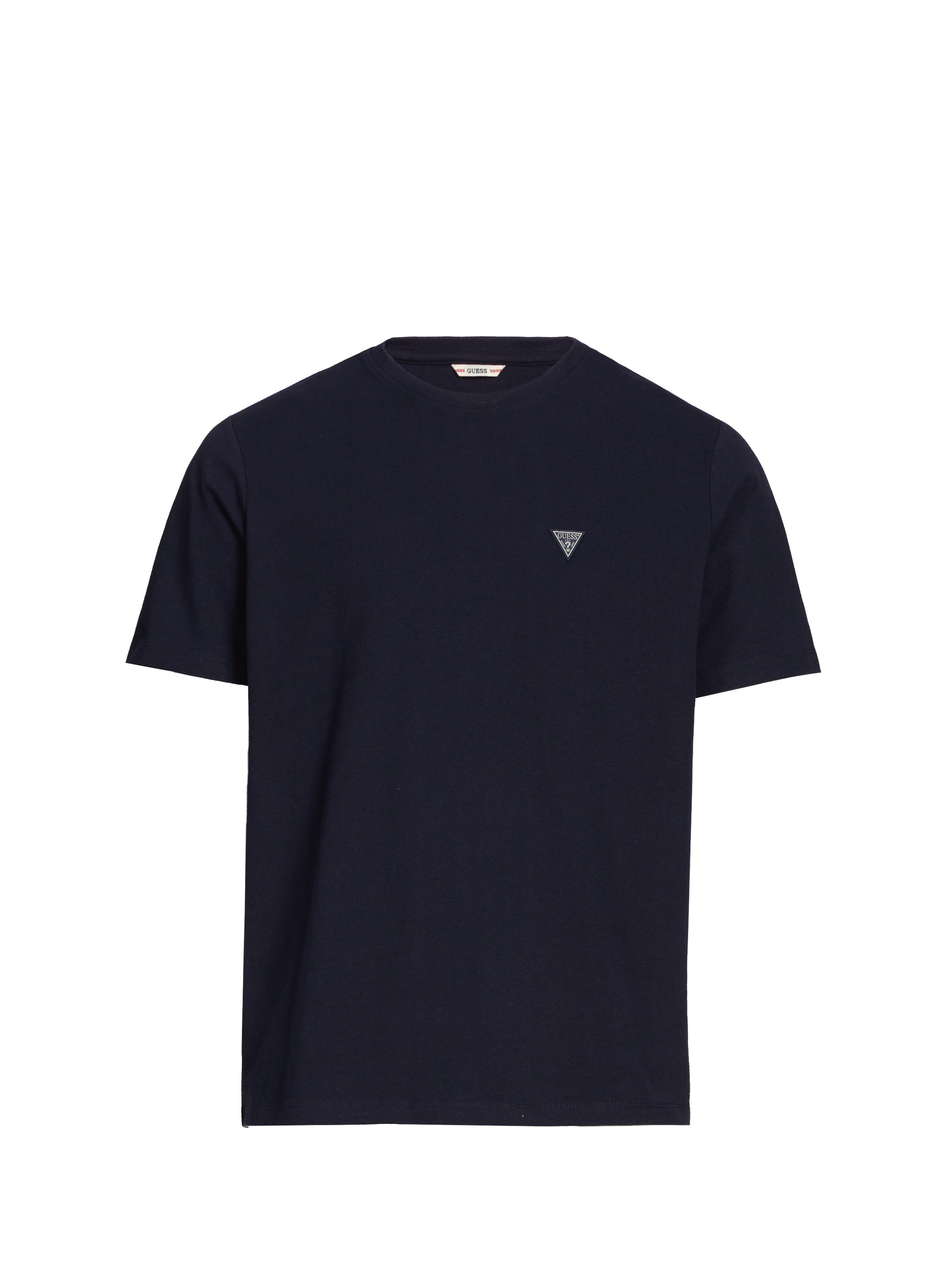Cotton Logo T-shirt GUESS Blue