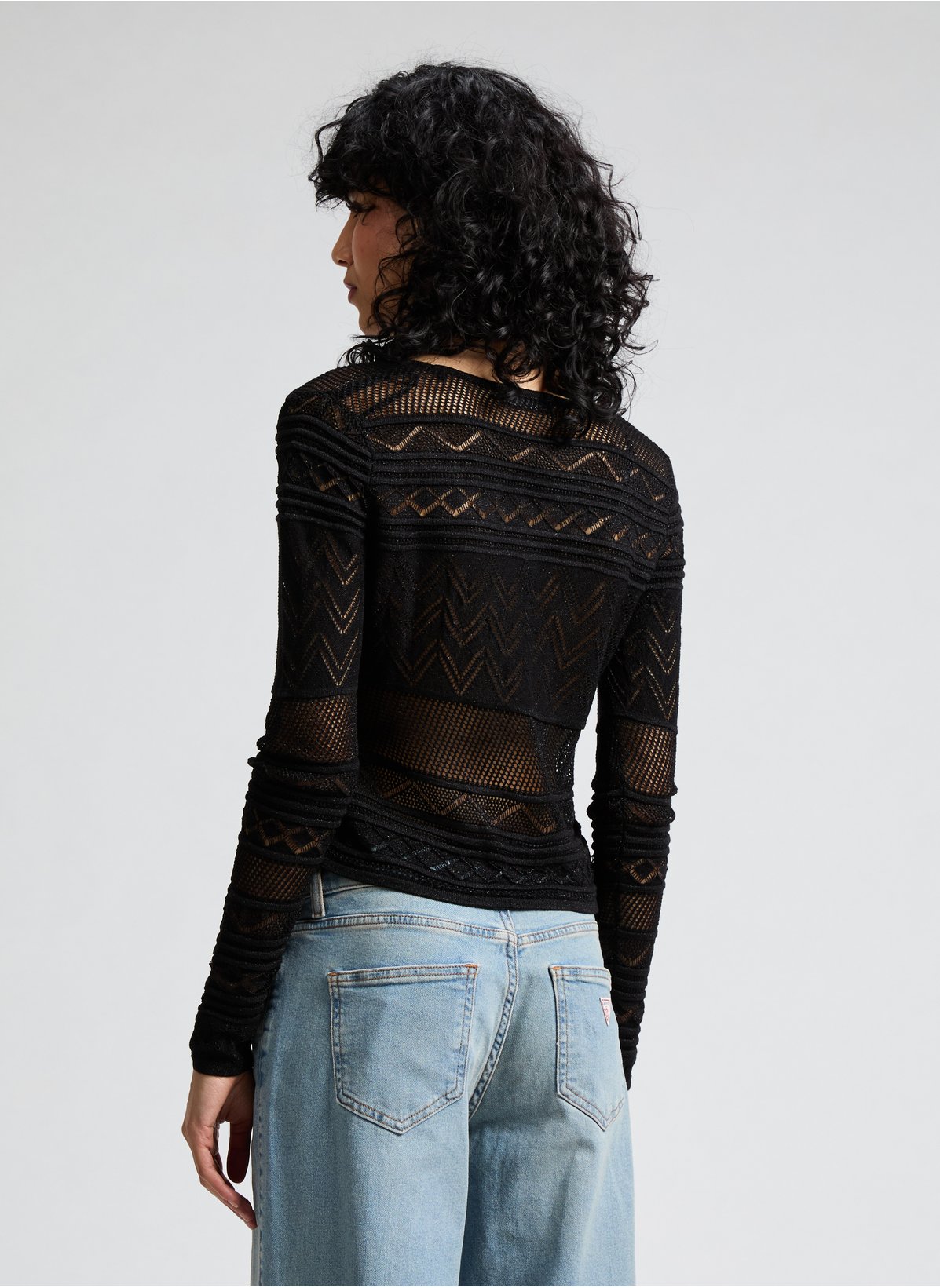 Cardigan A Costine In Nero Da Donna | Dolce&Gabbana