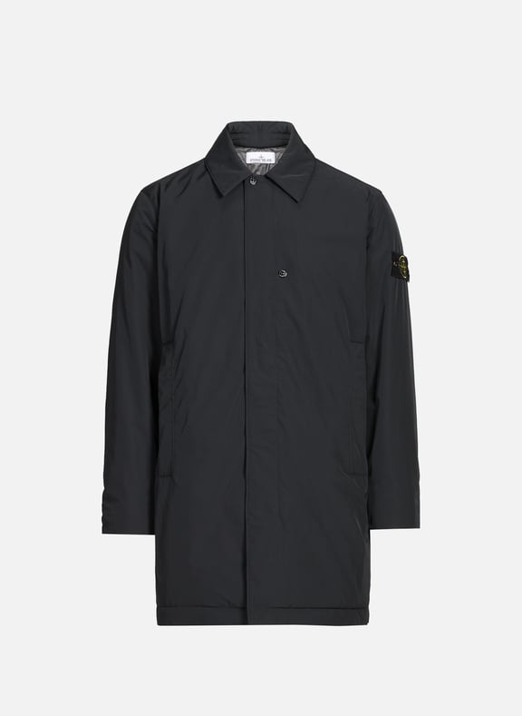 Long jacket Black by STONE ISLAND STONE ISLAND Long jacket Black