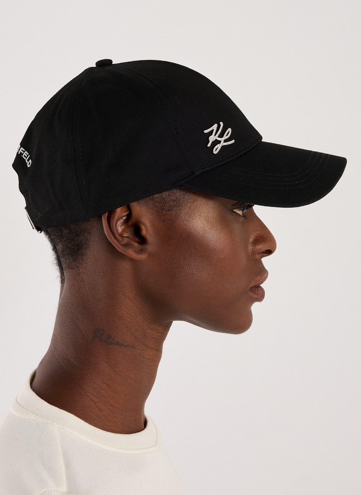 Casquette à logo  KARL LAGERFELD Noir