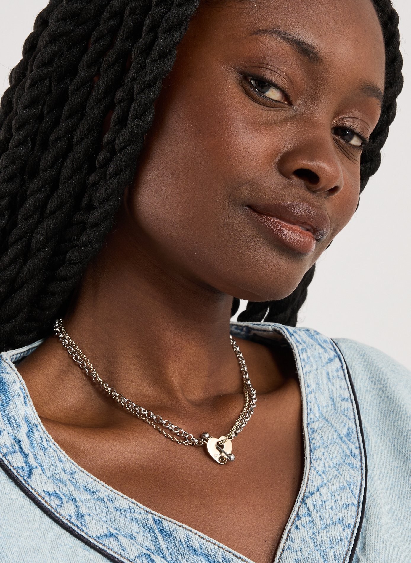 Collier Lui  JUSTINE CLENQUET Doré