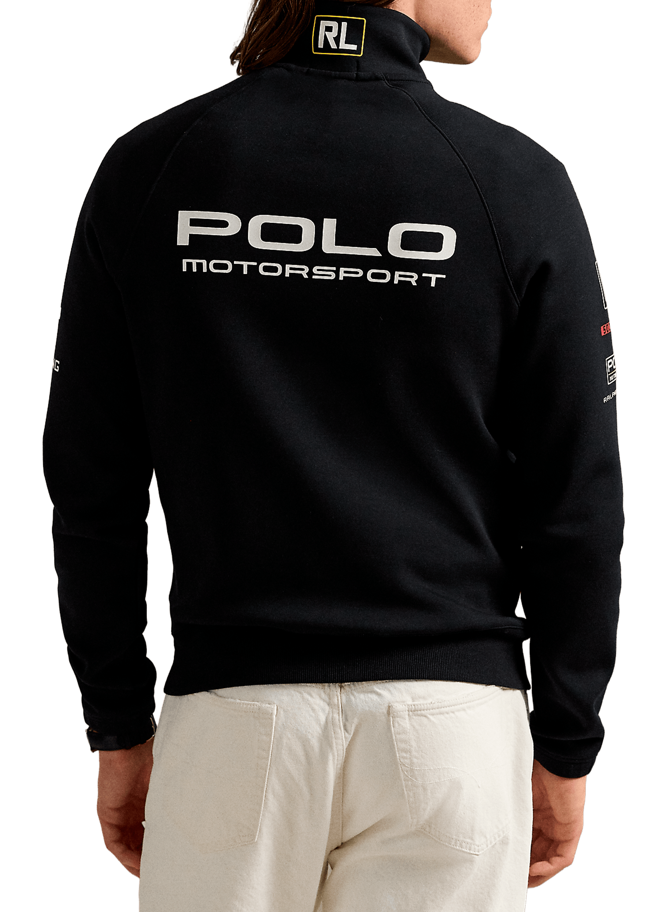 Athletic mesh jacket POLO RALPH LAUREN Black