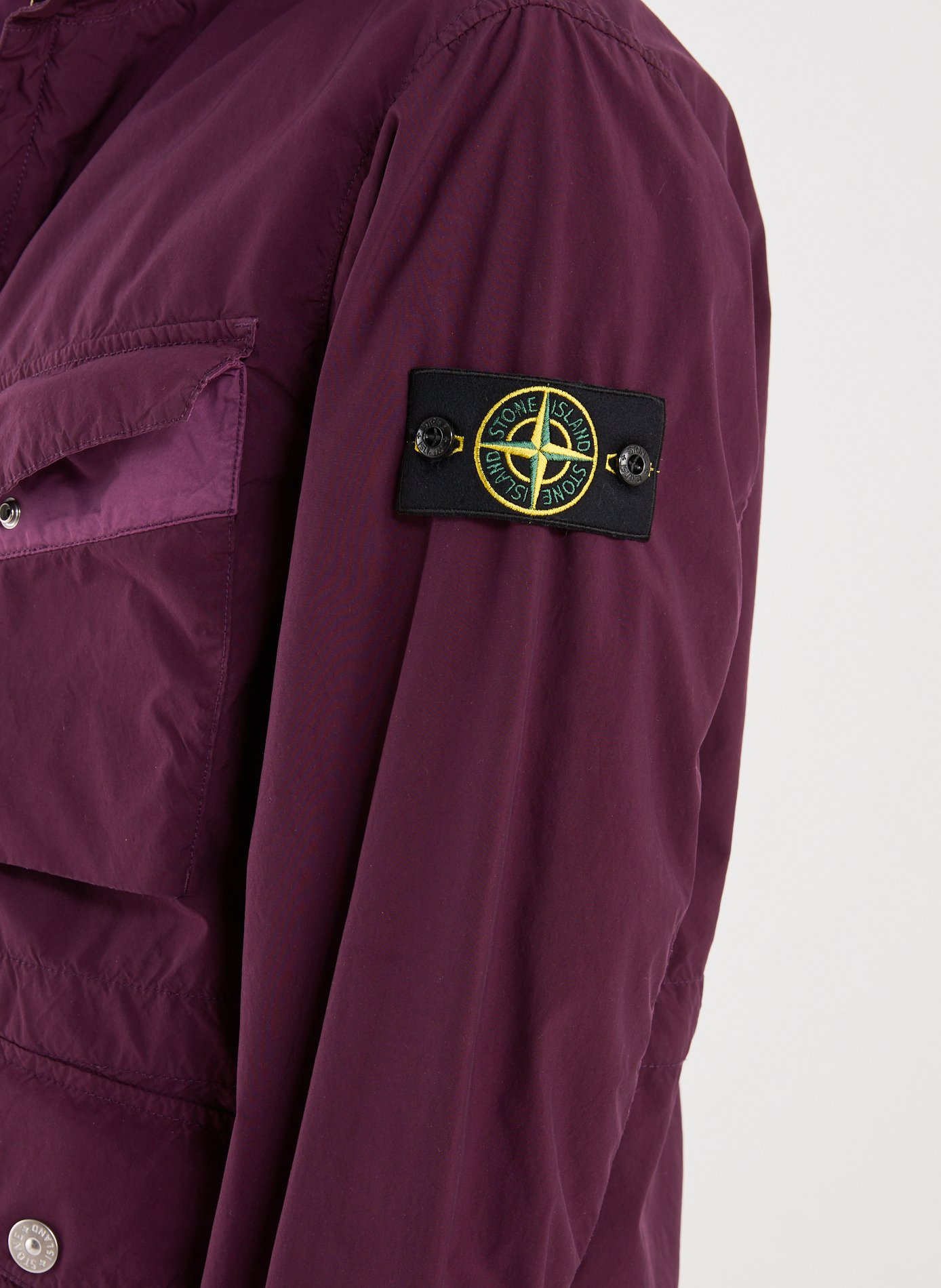 Veste coupe-vent Light Compact  STONE ISLAND Rouge