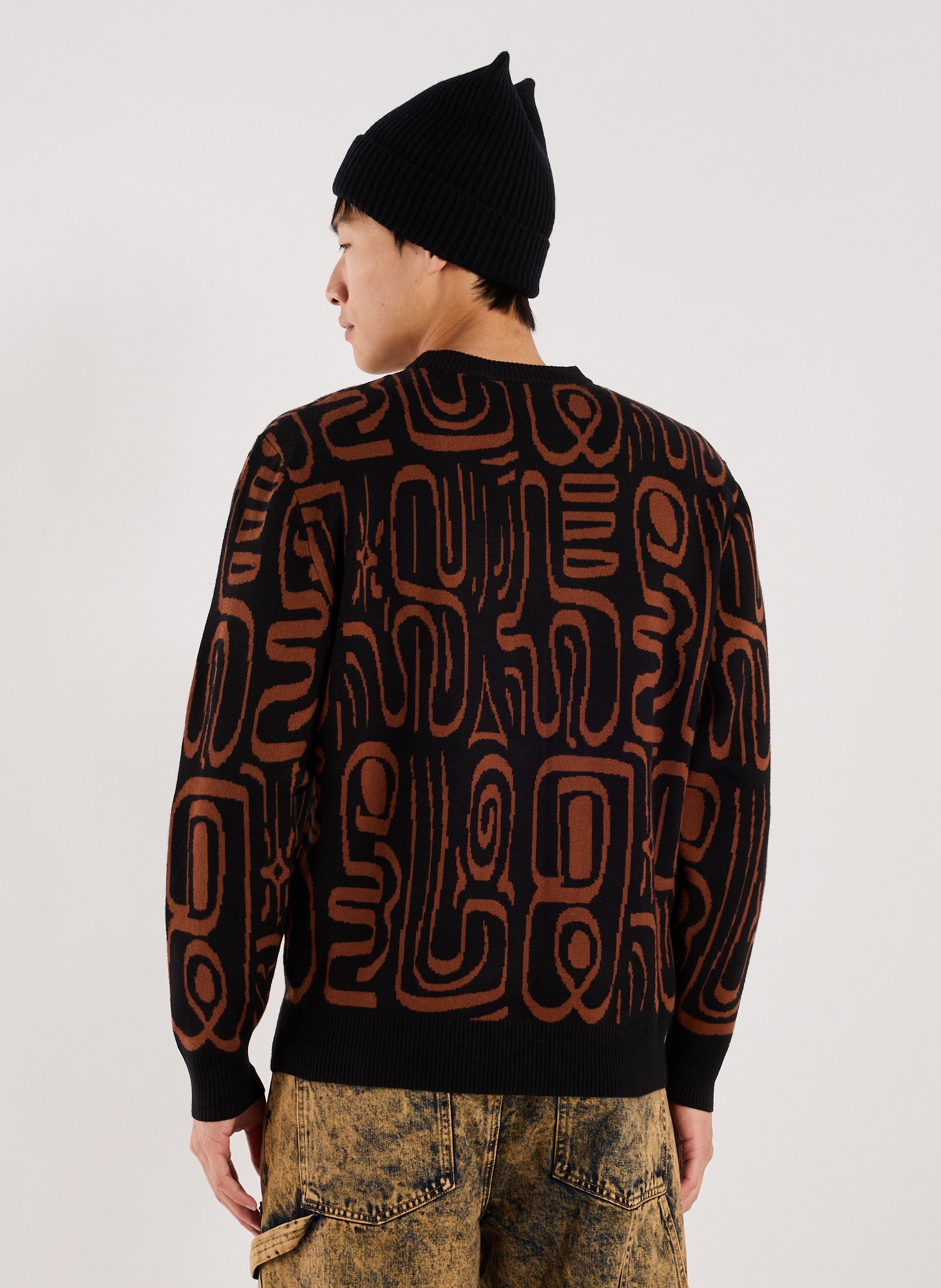 Logo jumper HELAS CAPS Black