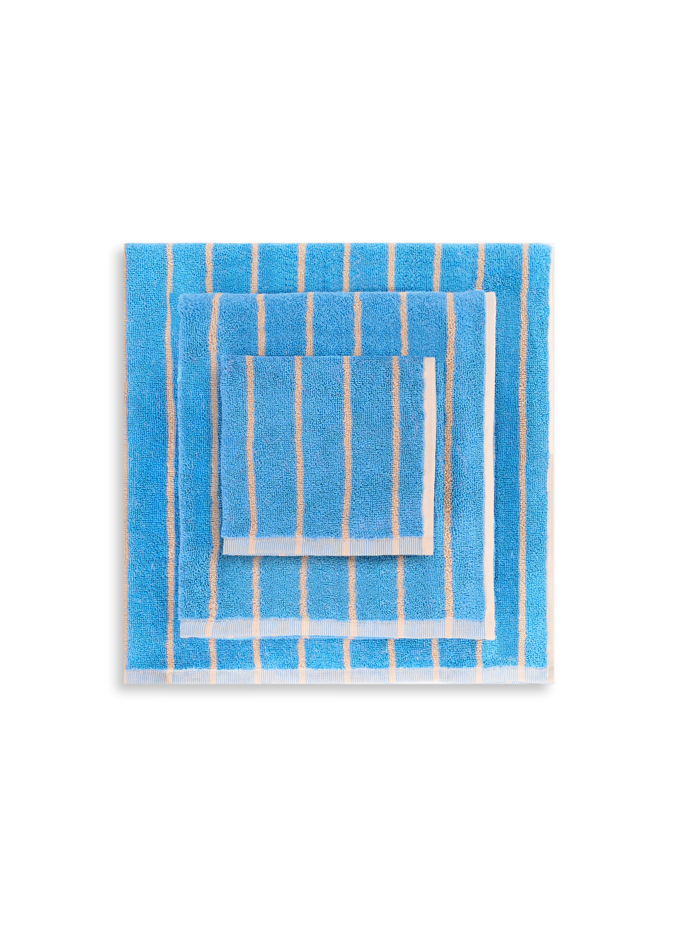 Serviette de douche AU PRINTEMPS PARIS Bleu