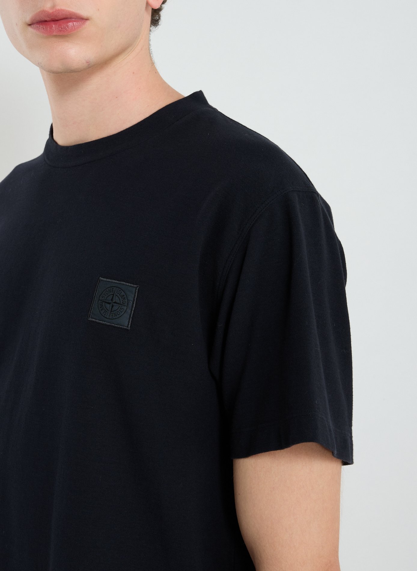 T-shirt en coton - Collection Ghost STONE ISLAND Bleu