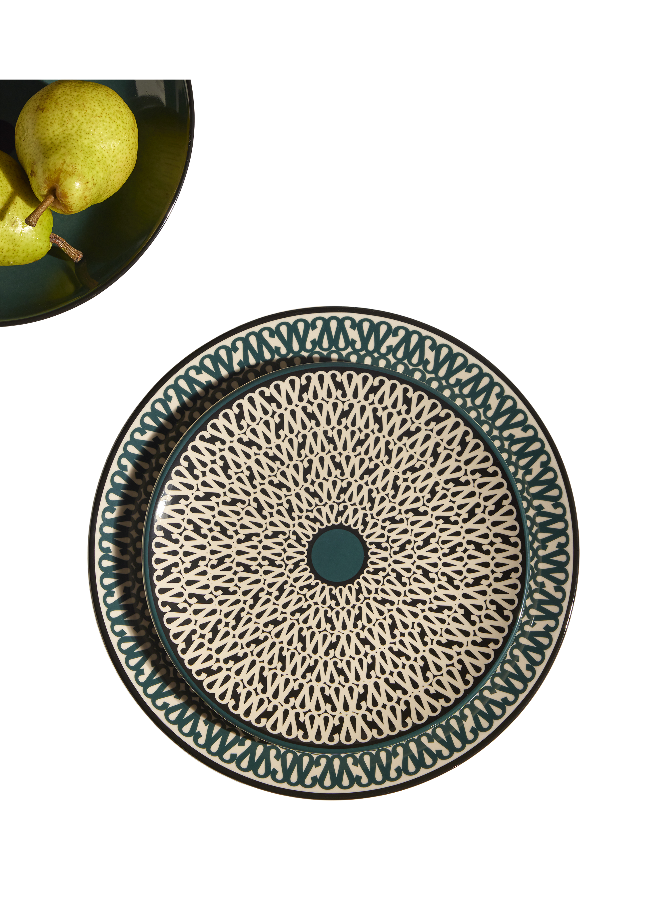 Assiette à dessert sarah MAISON SARAH LAVOINE Noir