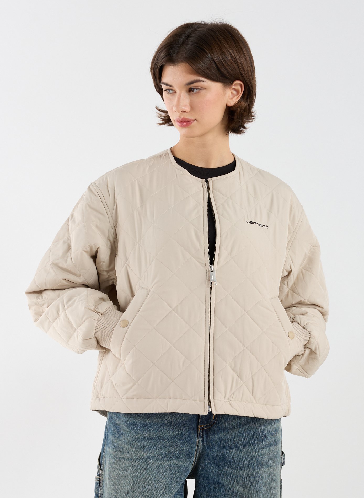 CARHARTT WIP Padded gilet Beige