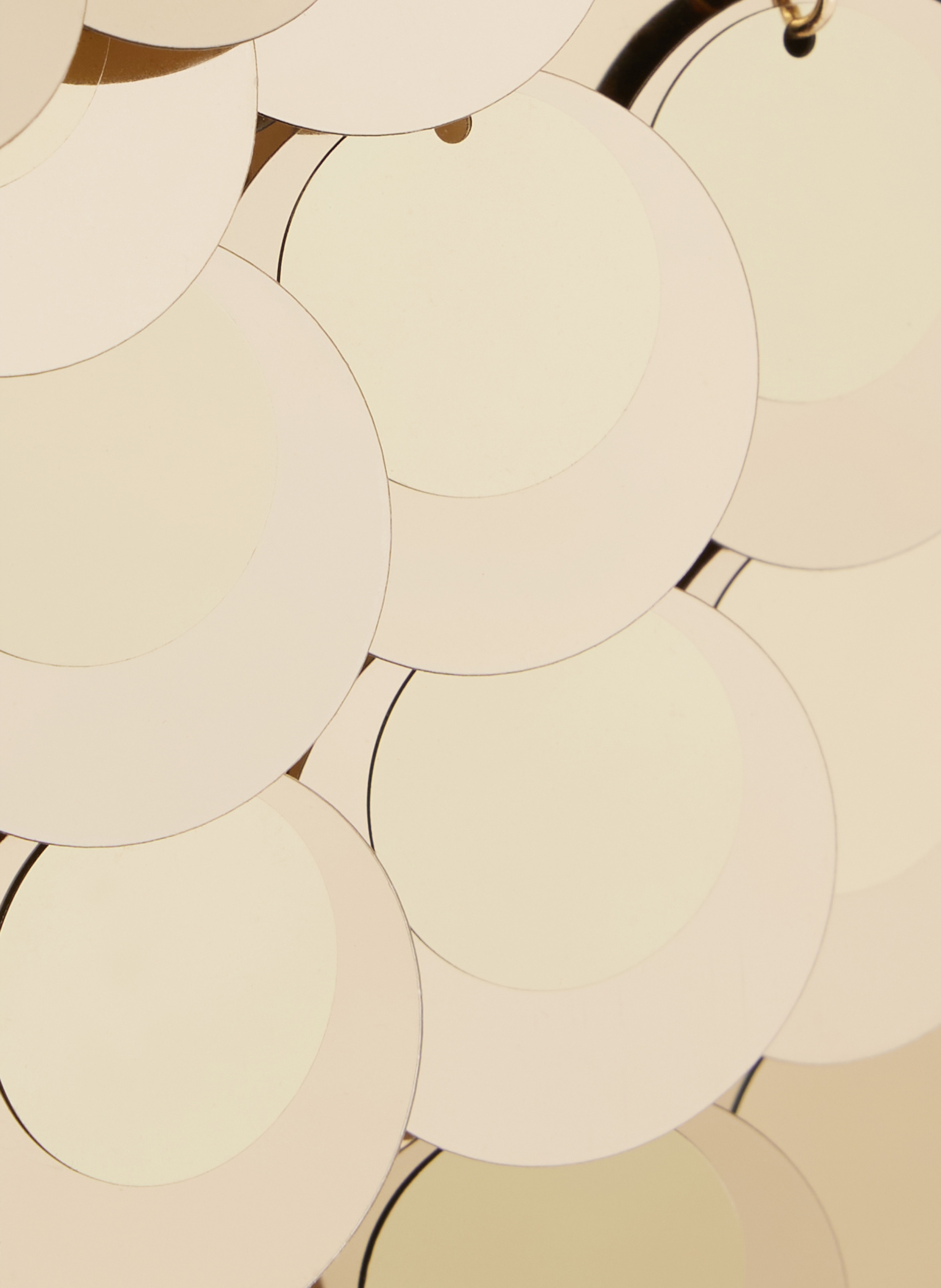 Sac nano à pastilles sparkle RABANNE Doré