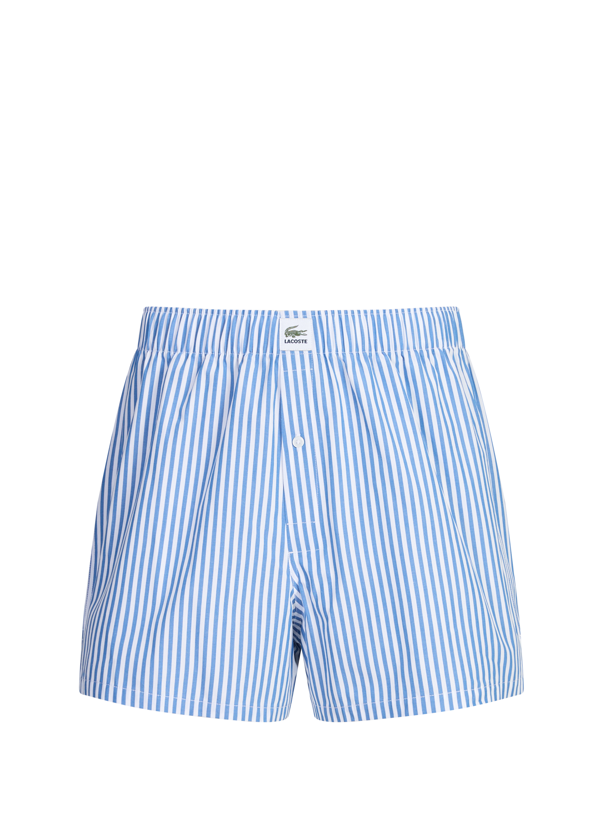 Lot de 2 caleçons en coton LACOSTE Bleu