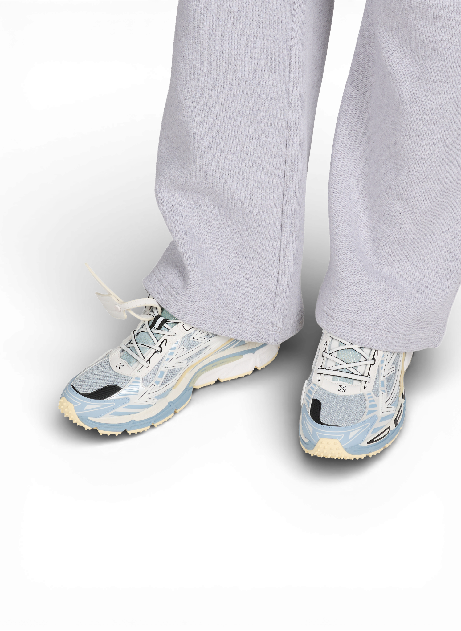 Two-tone textured sneakers OFF-WHITE Multicolour