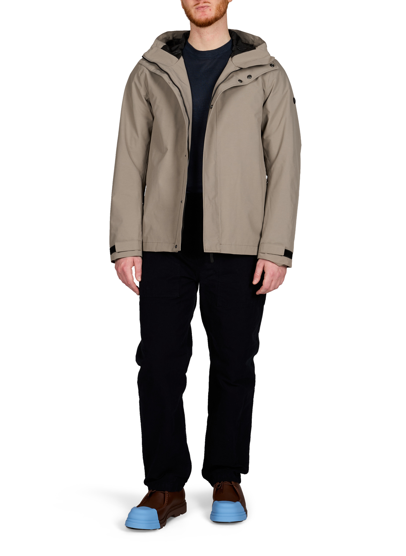 Hooded jacket DIDRIKSONS Brown