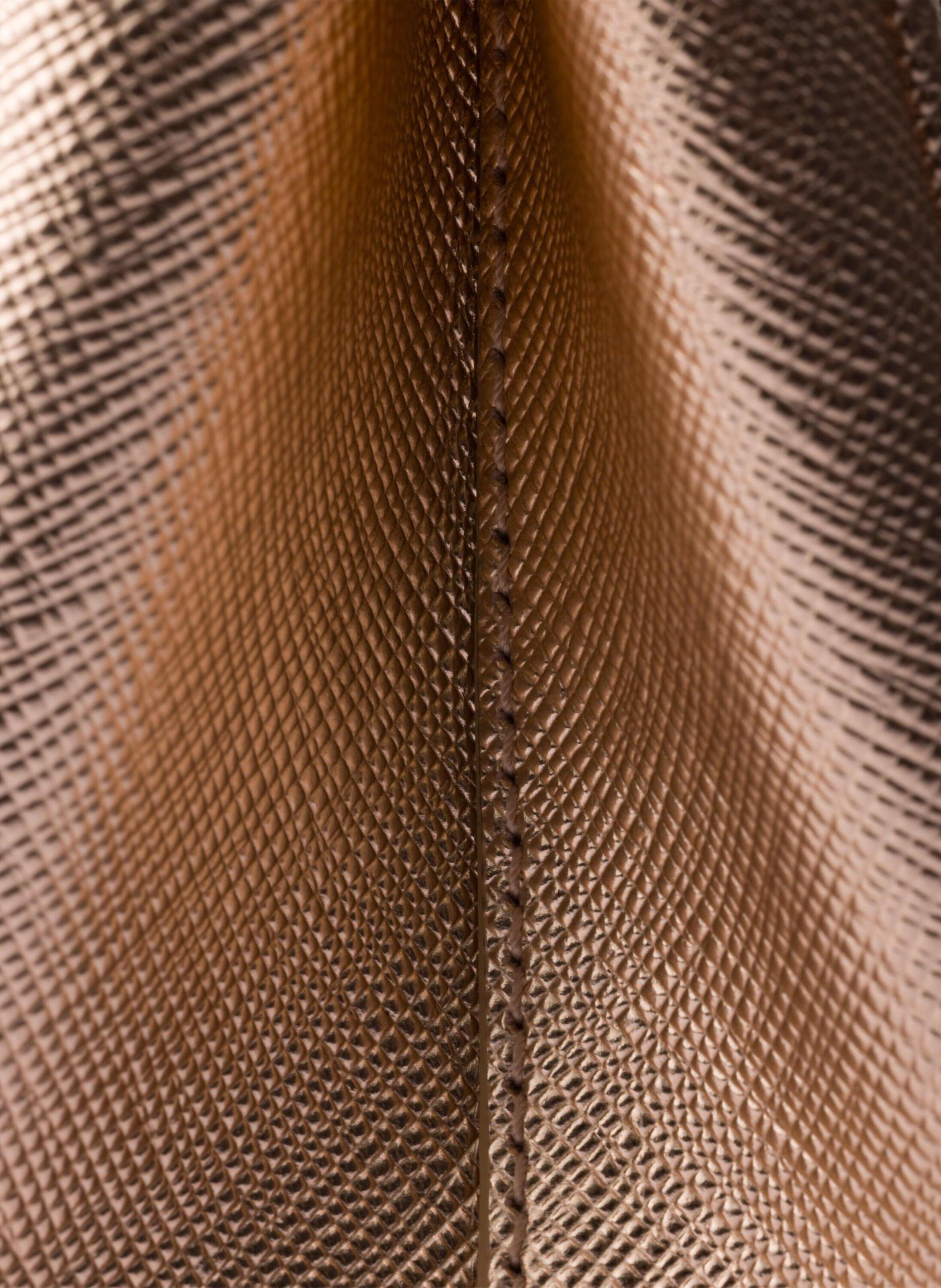 Mini sac prada galleria en cuir saffiano verni PRADA Rose