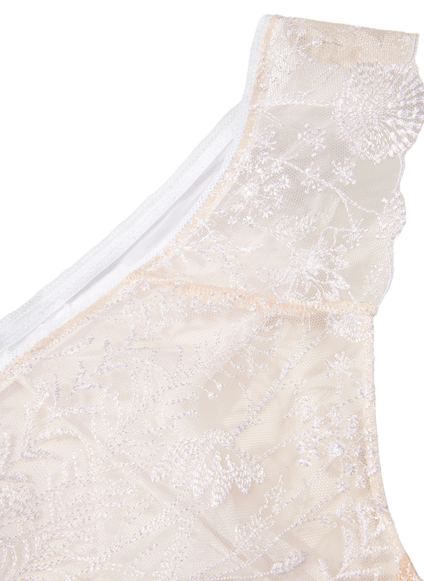 Heather Hills lace tanga PASSIONATA White
