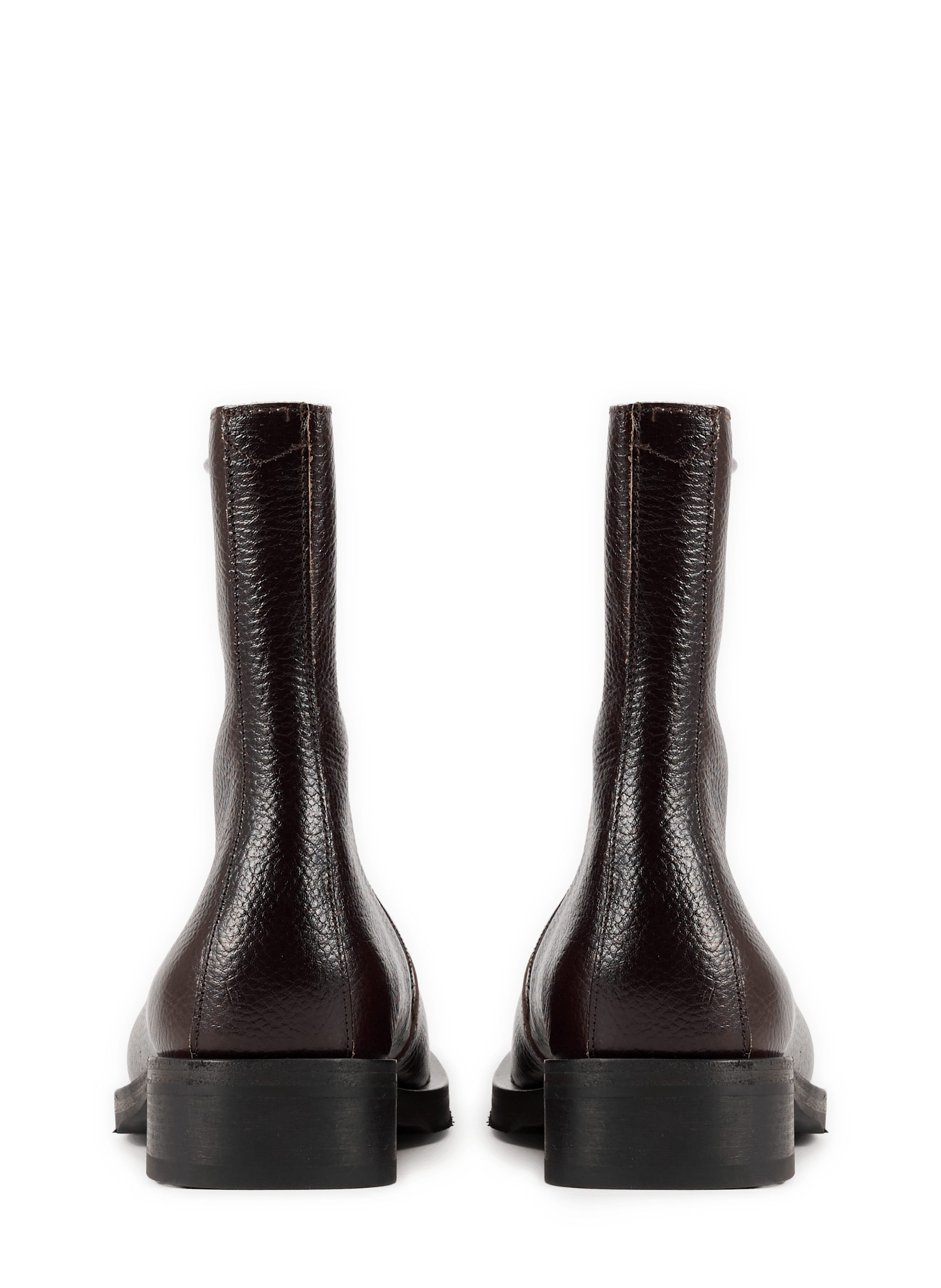 Bottines Camion Deep Americano Leather en cuir OUR LEGACY Marron