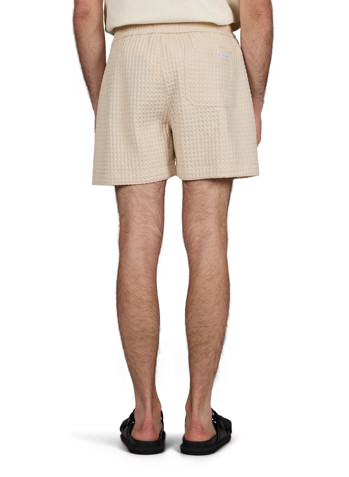 Short Herelle en coton gaufré MAISON LABICHE Beige