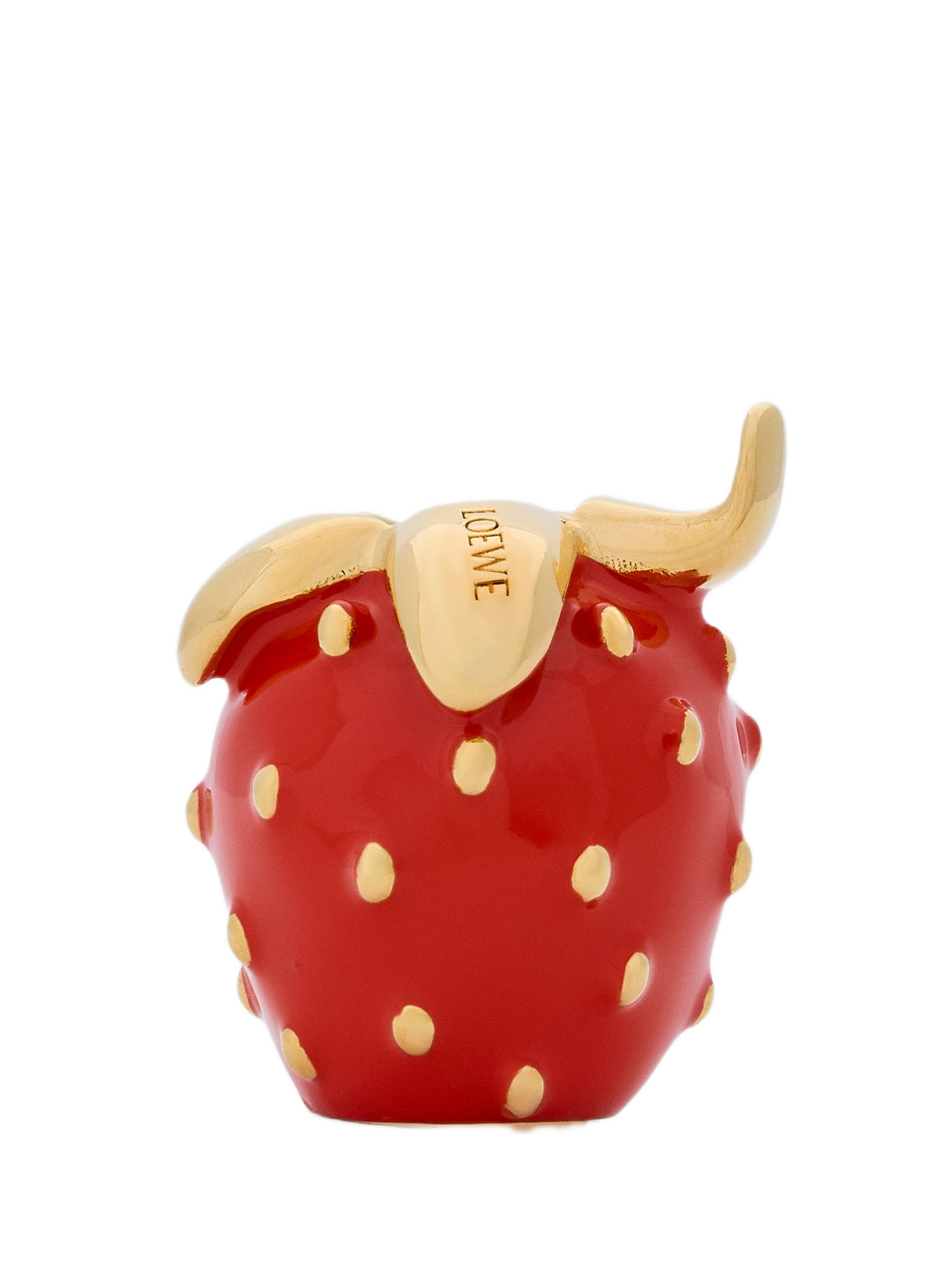 Metallic Strawberry Charm LOEWE Red