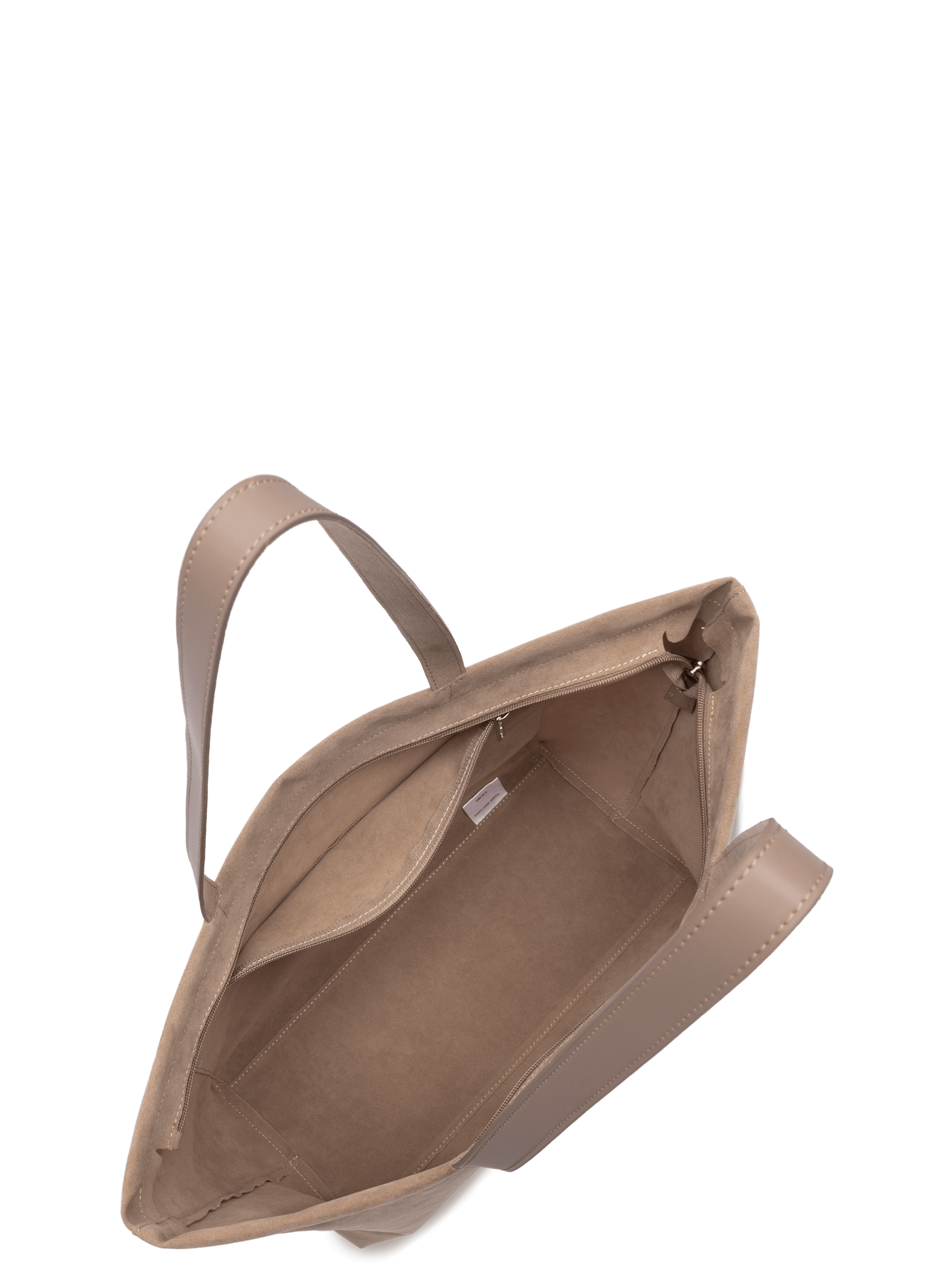 Grand sac cabas épaule - suédine kba | Beige LANCASTER Femme