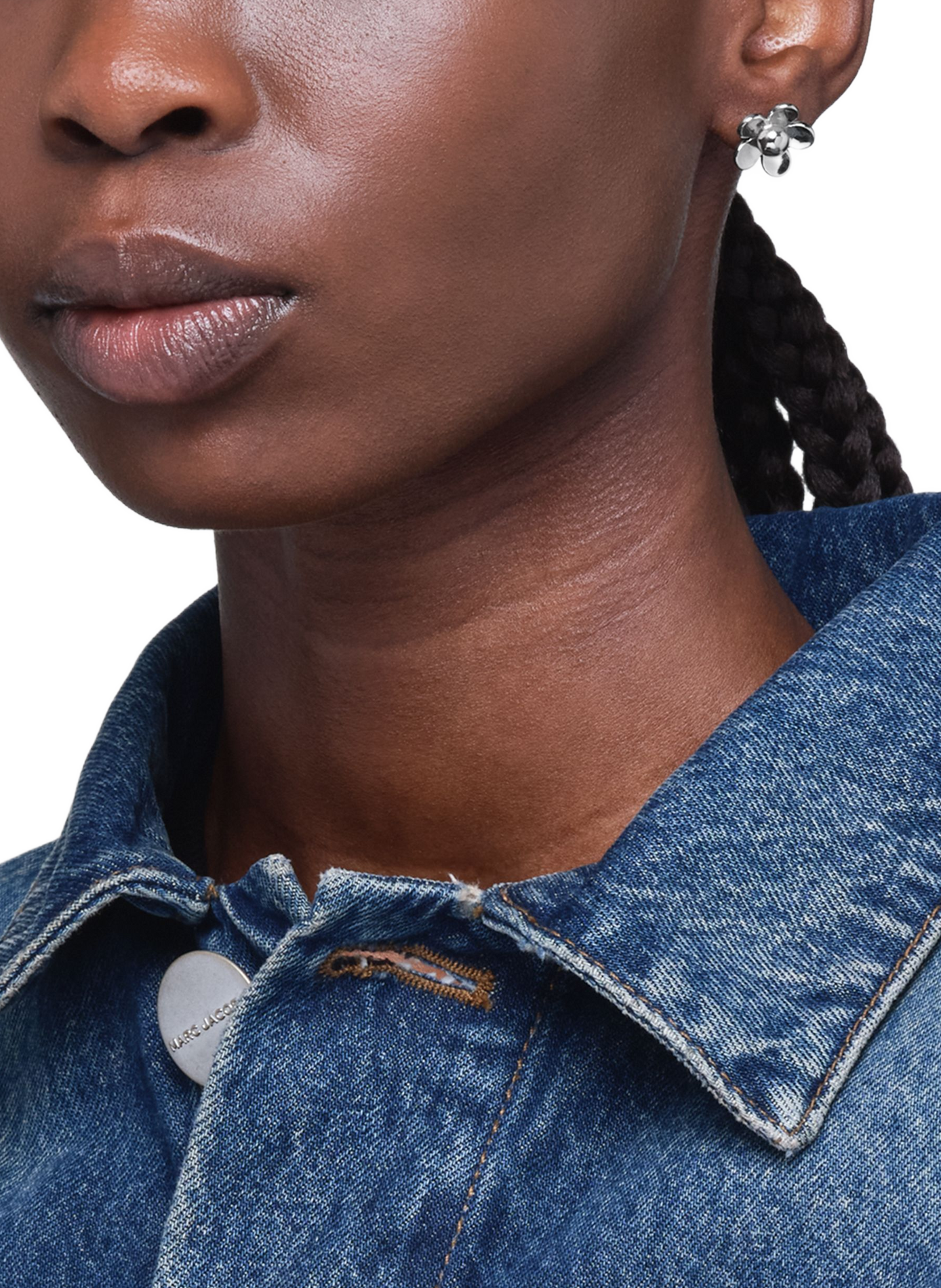 Boucles d'oreilles The Daisy Stud  MARC JACOBS Argent