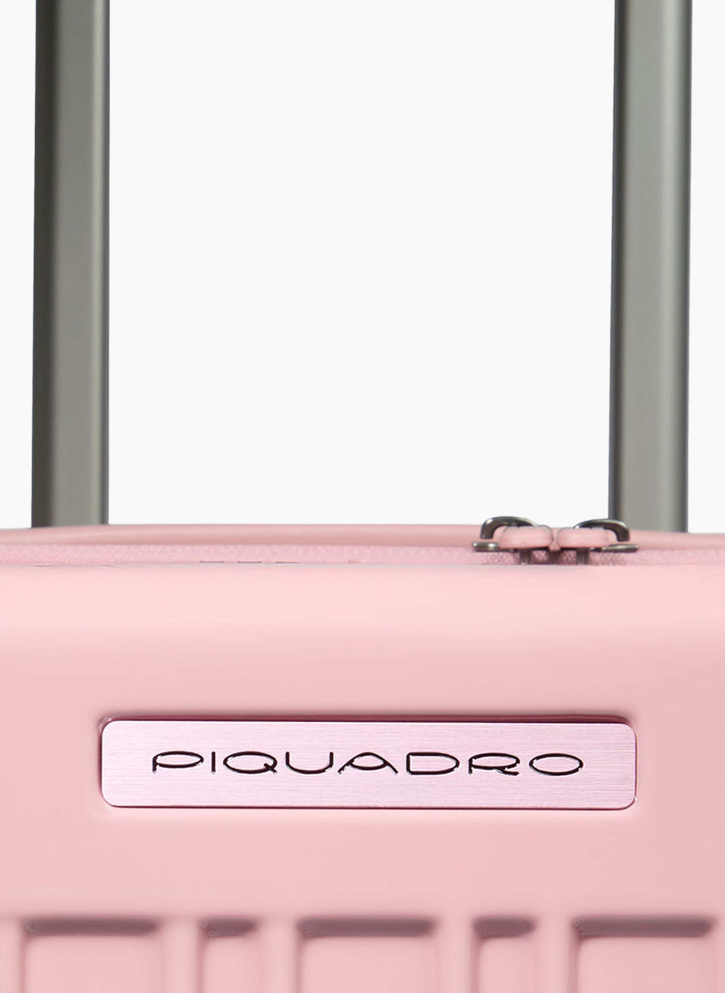 Valise soute à 4 roues format trunk PIQUADRO Rose