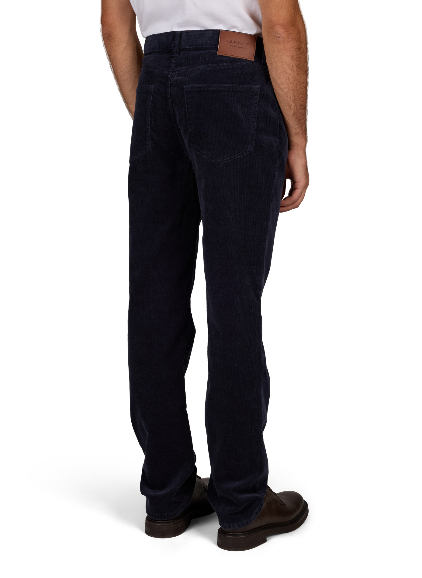 Cotton-blend corduroy jeans GANT Blue