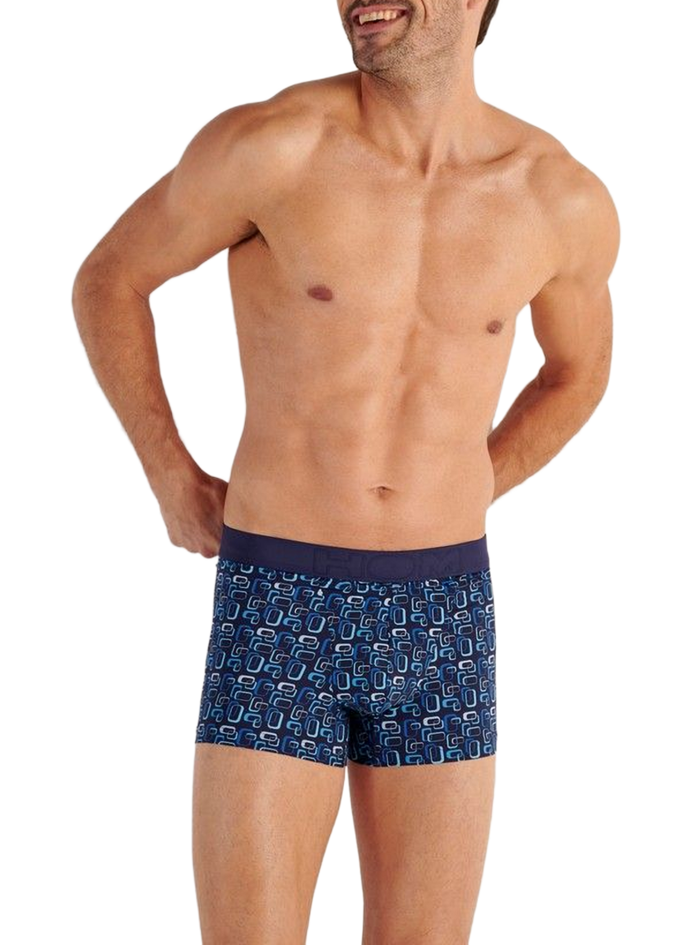 Printed boxers HOM Blue