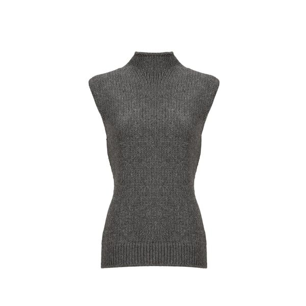 Pull col montant en laine Pull col montant en laine