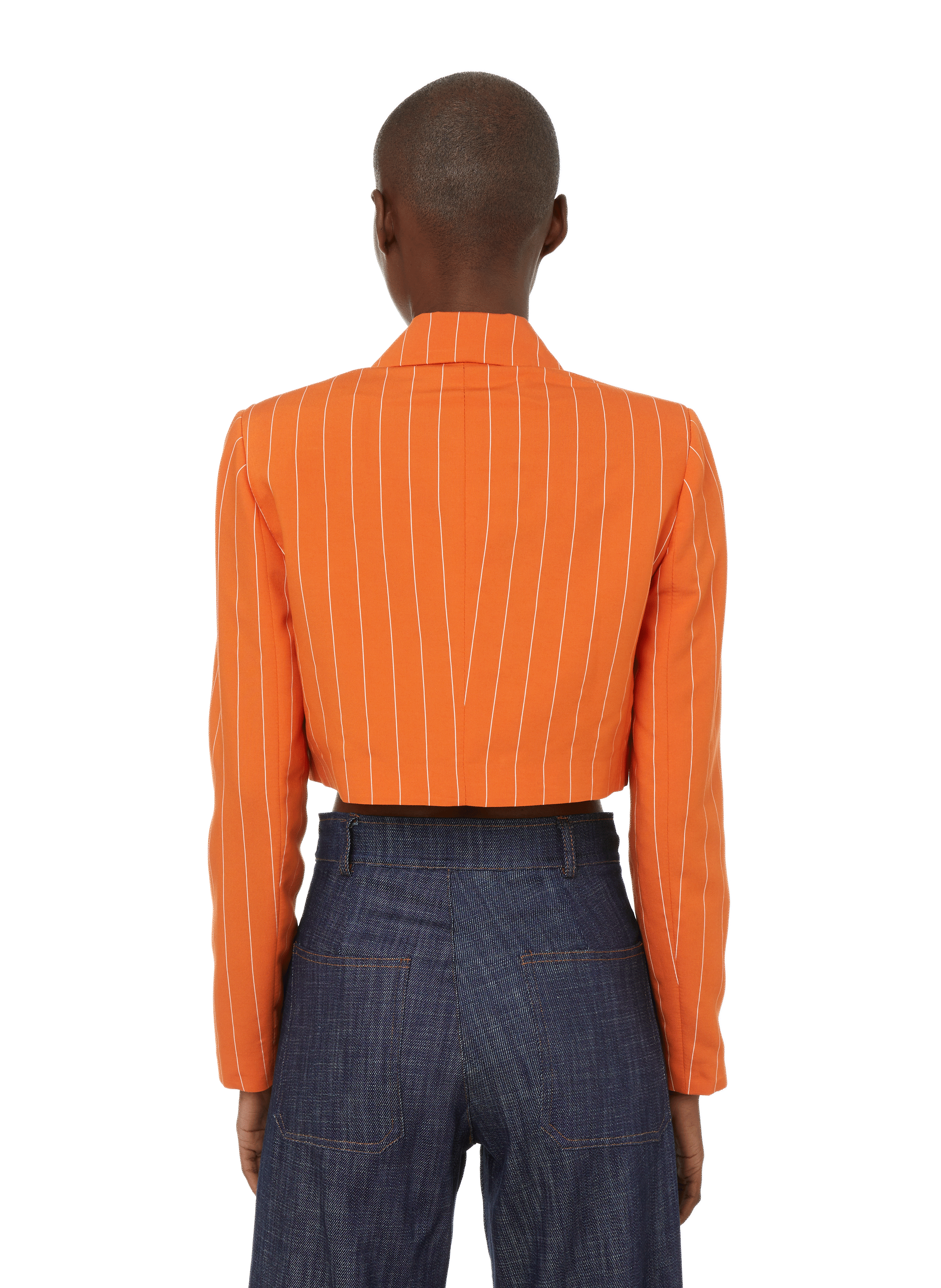 Blazer à rayures  THE SOCIAL SUNDAY Orange