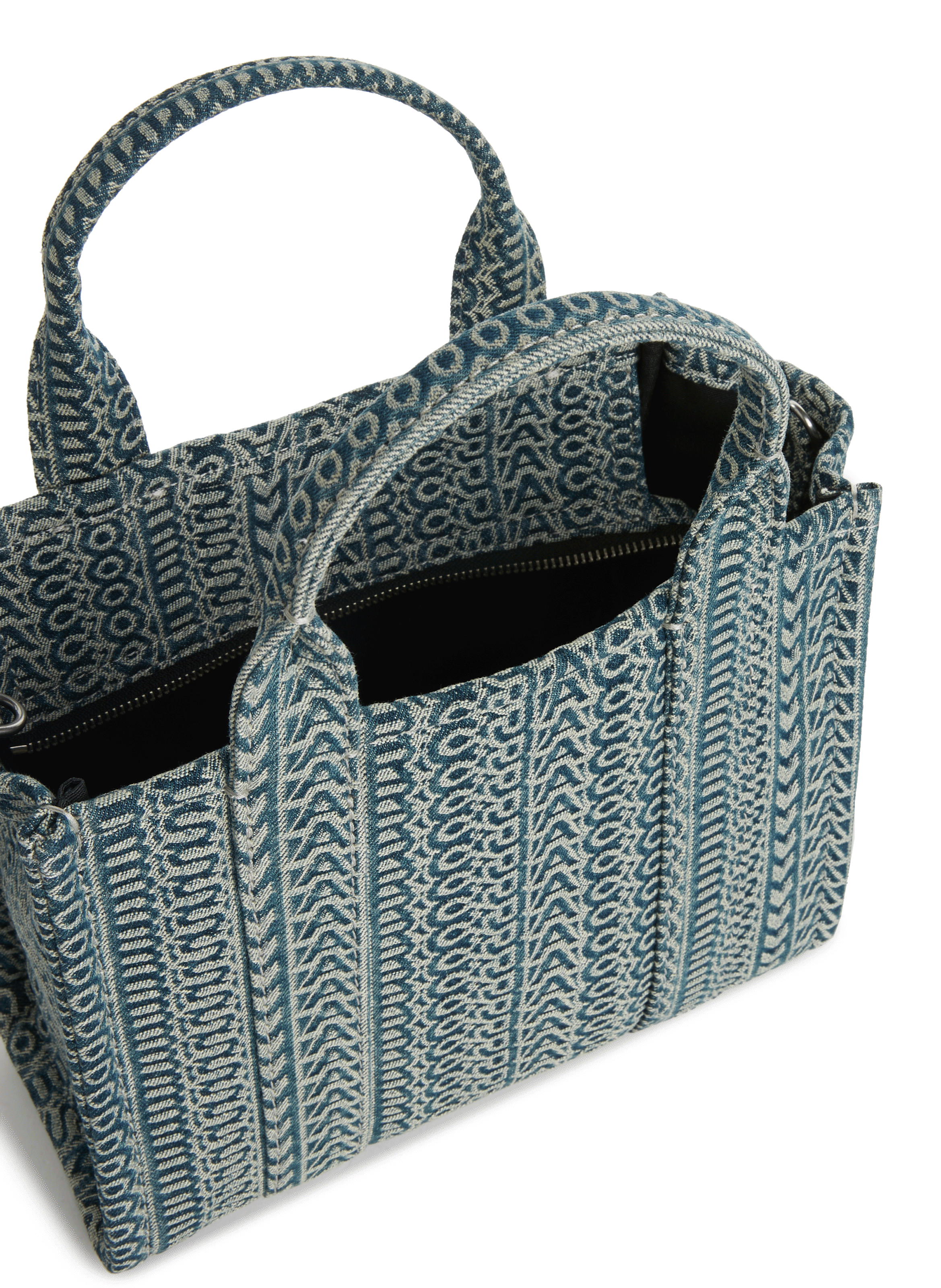 Sac The Mini Tote en coton MARC JACOBS Bleu