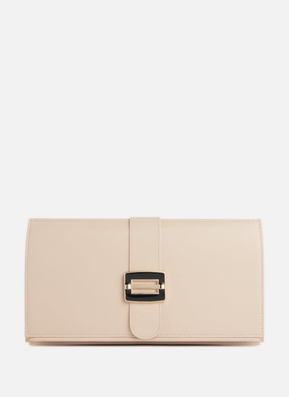 Pochette en cuir Beige by LA RÉSERVE LA RÉSERVE Pochette en cuir Beige