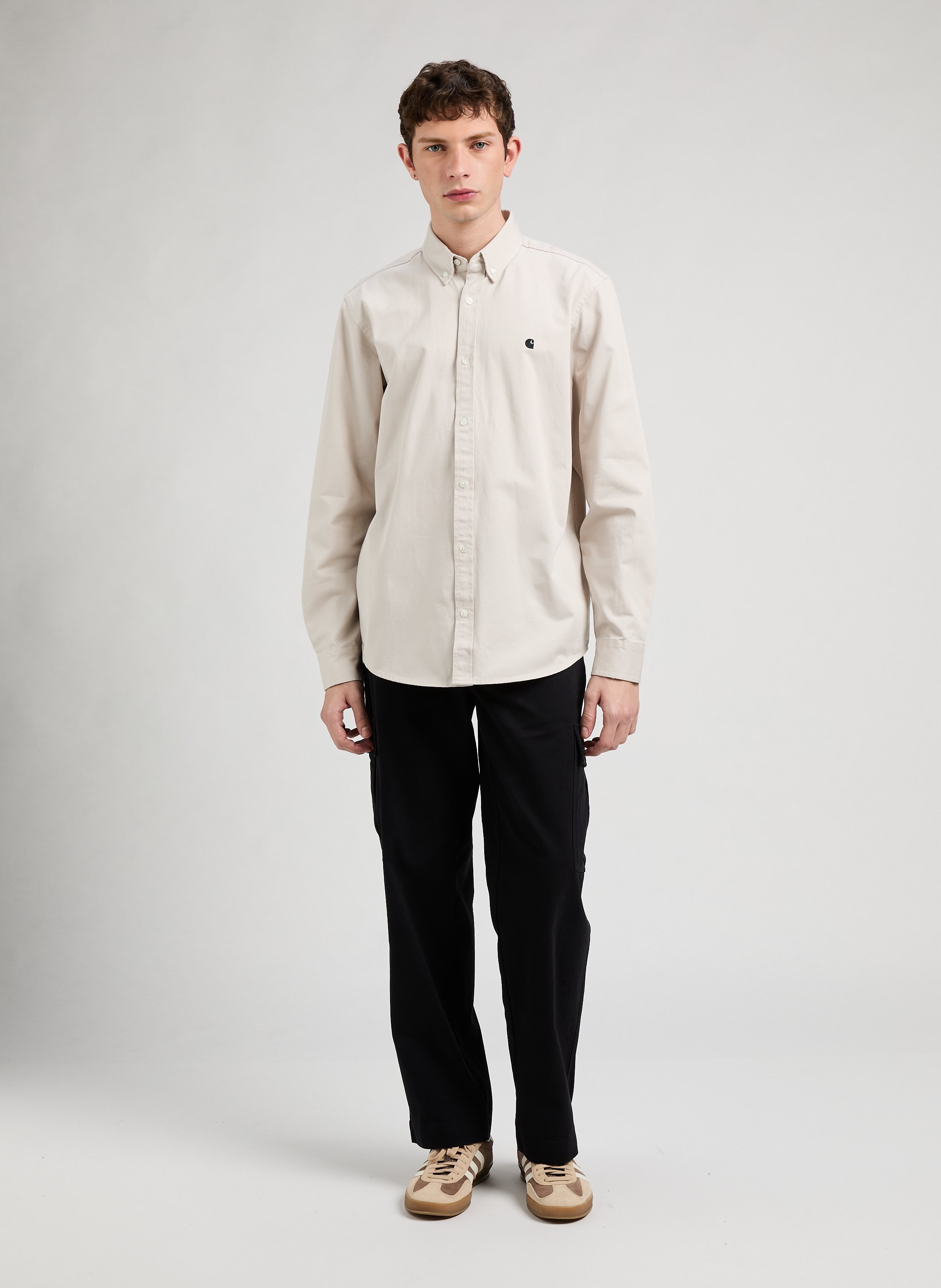  Cotton shirt CARHARTT WIP Grey