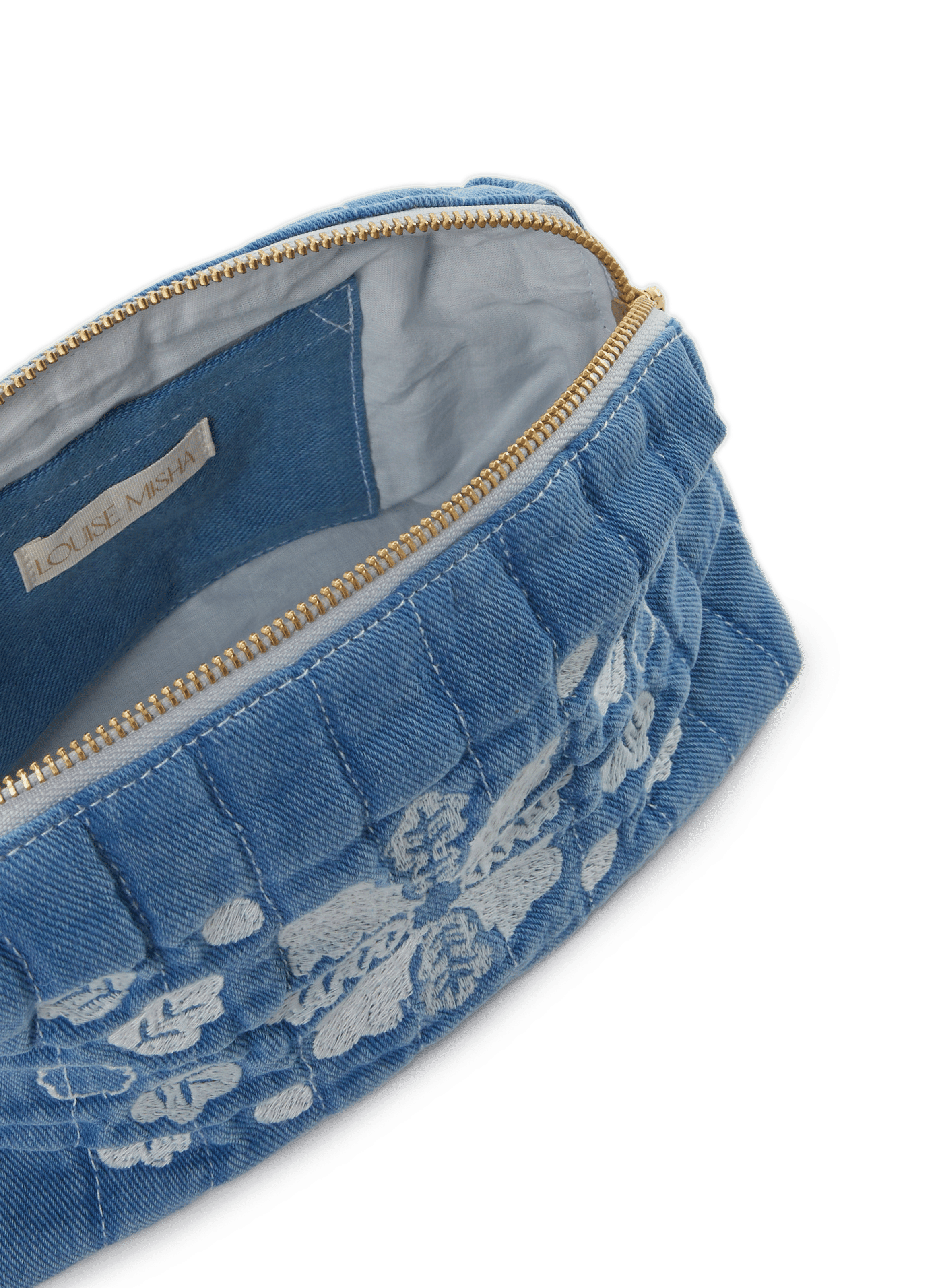 Pochette en cton  LOUISE MISHA Bleu
