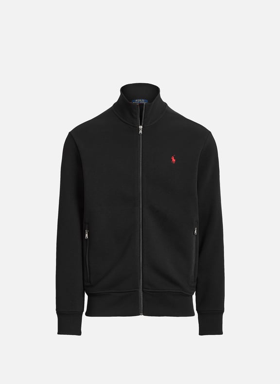 Gilet droit col montant en coton mélangé POLO RALPH LAUREN Gilet droit col montant en coton mélangé POLO RALPH LAUREN