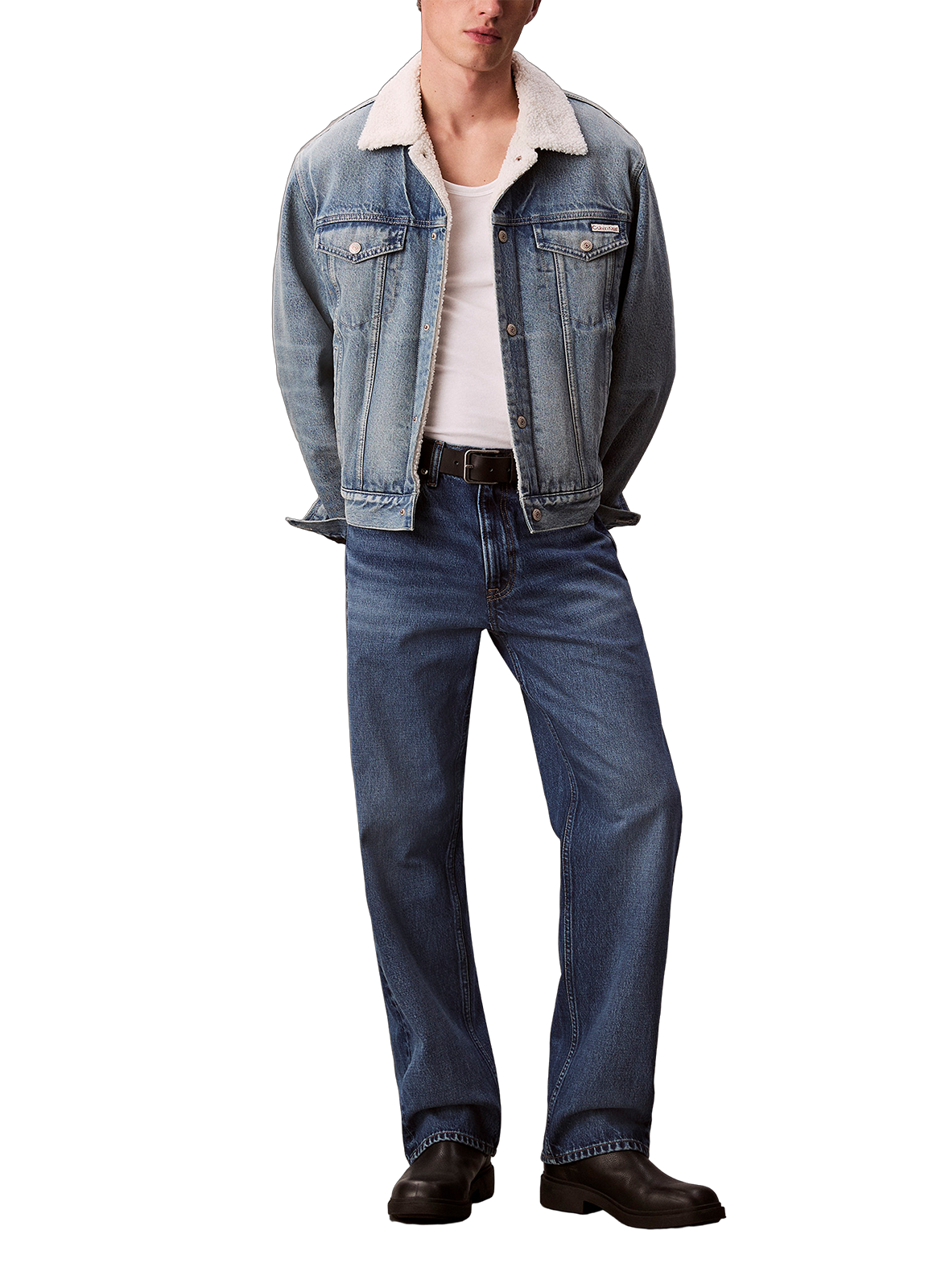 Veste denim 90S Trucker  CALVIN KLEIN Bleu