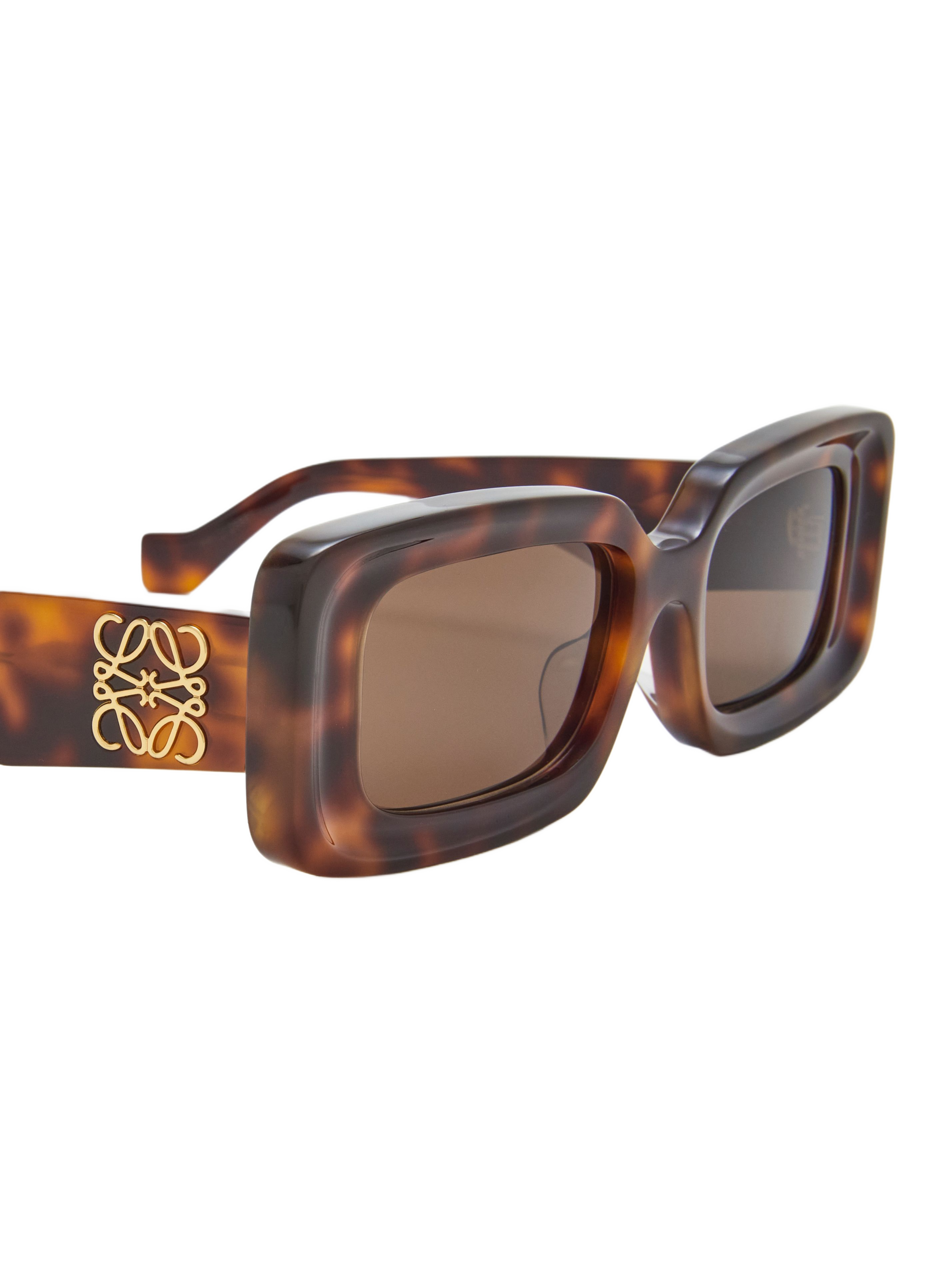 Beveled Cateye Sunglasses LOEWE Brown