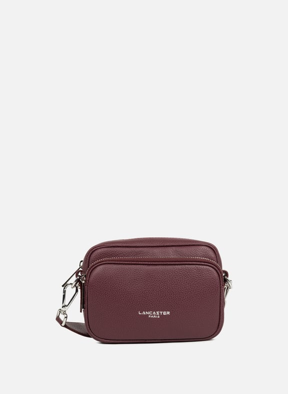 Sac trotteur - milano ama Rouge by LANCASTER LANCASTER Sac trotteur - milano ama Rouge