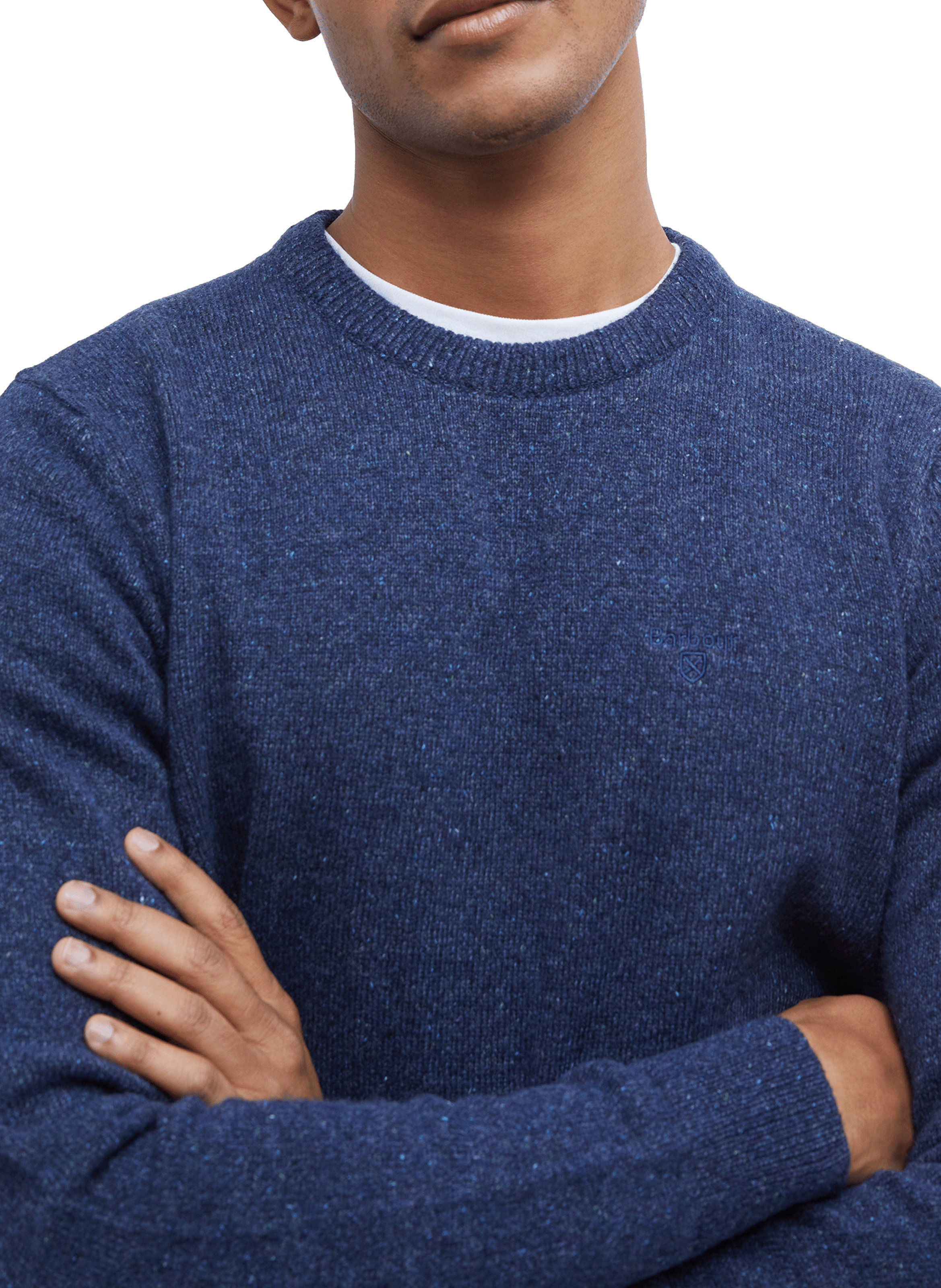 Pull droit  BARBOUR Bleu