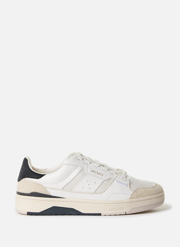Baskets bi-matière en cuir Blanc by AXEL ARIGATO AXEL ARIGATO Baskets bi-matière en cuir Blanc