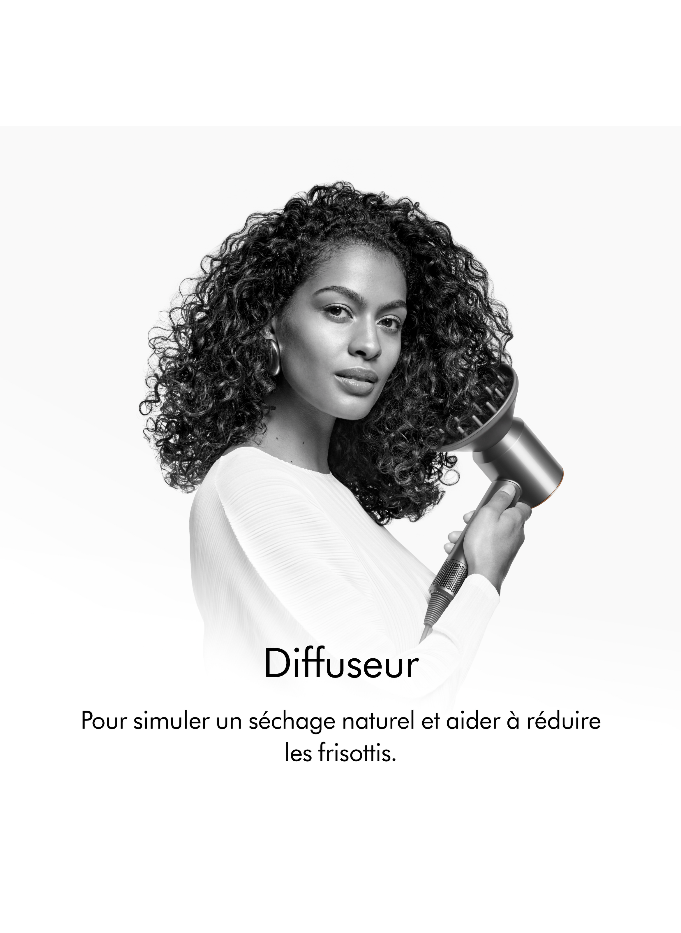 Supersonic™ Curly to Frizzy Hair Blue Copper DYSON No color