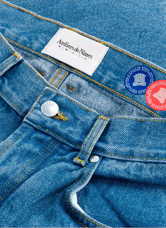 Loose cotton Jeans | Blue by ATELIERS DE NIMES Loose cotton Jeans Blue
