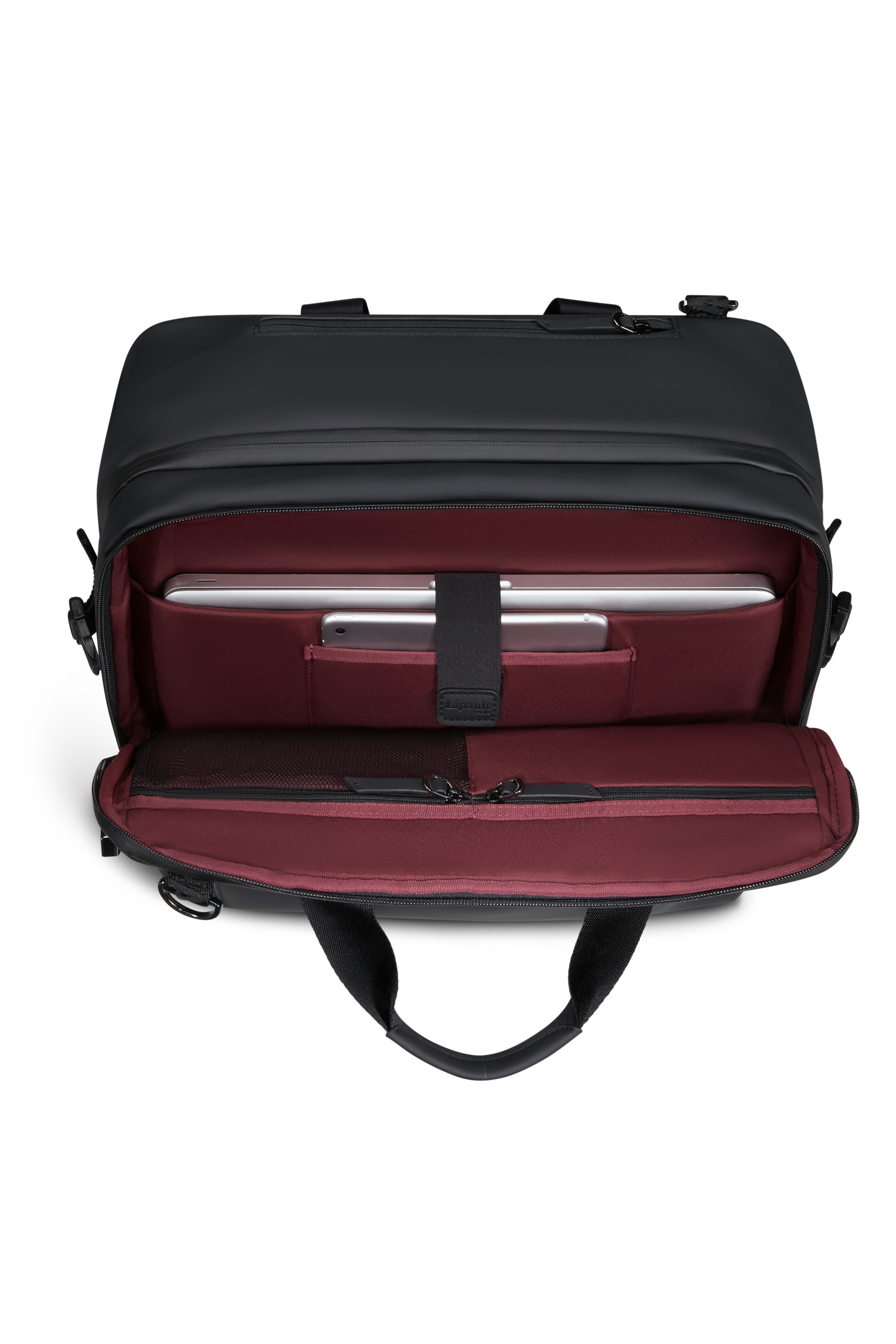 Lost in berlin rolling tote taille s LIPAULT PARIS Noir