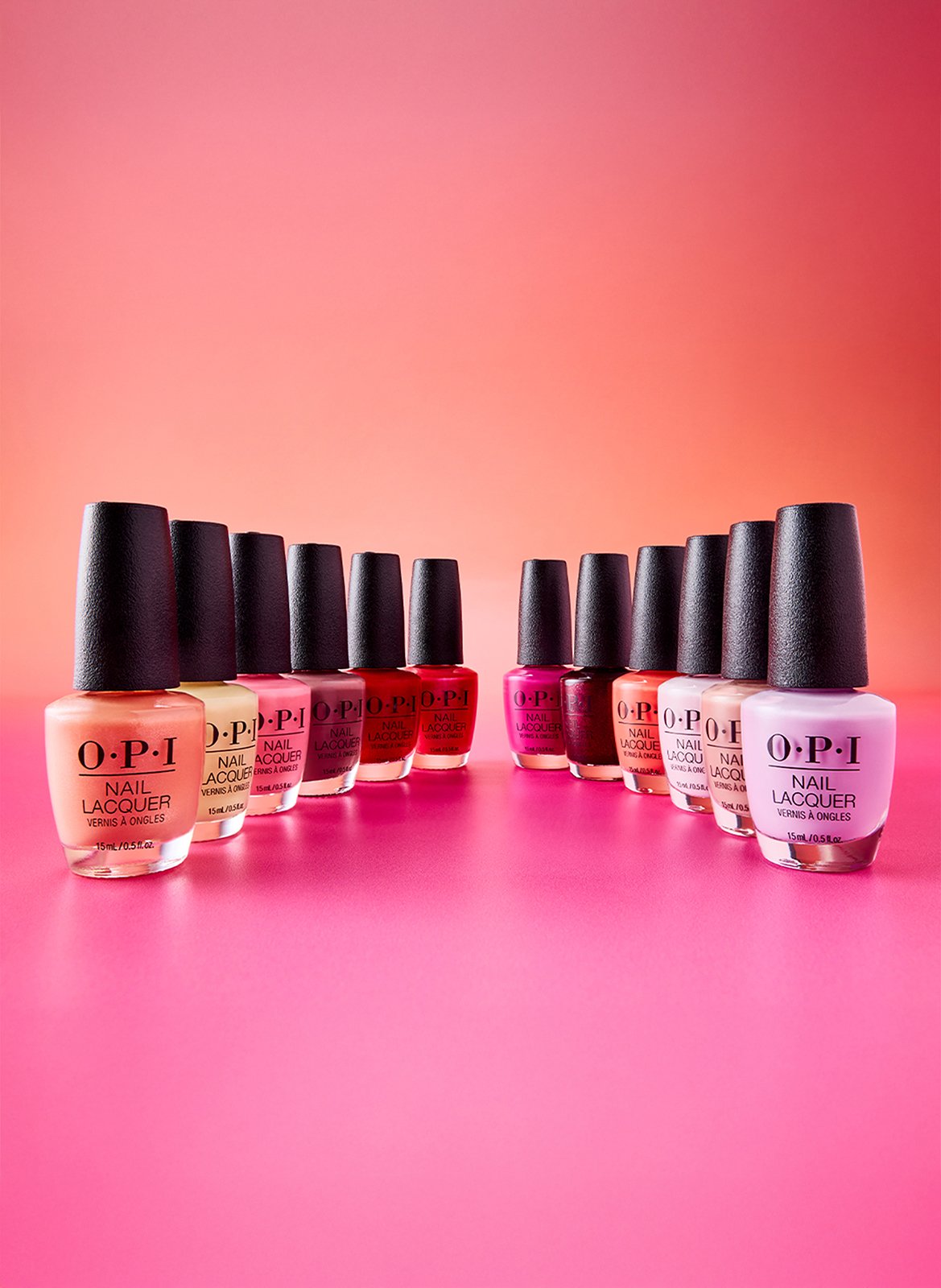 Nail polish set - 2 nail polishes OPI No color