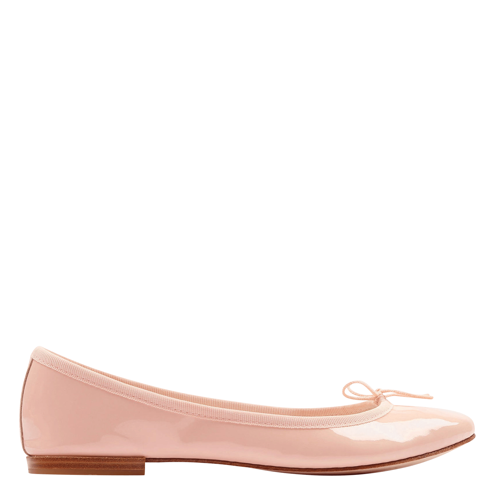 Ballerines en cuir cendrillon REPETTO Rose